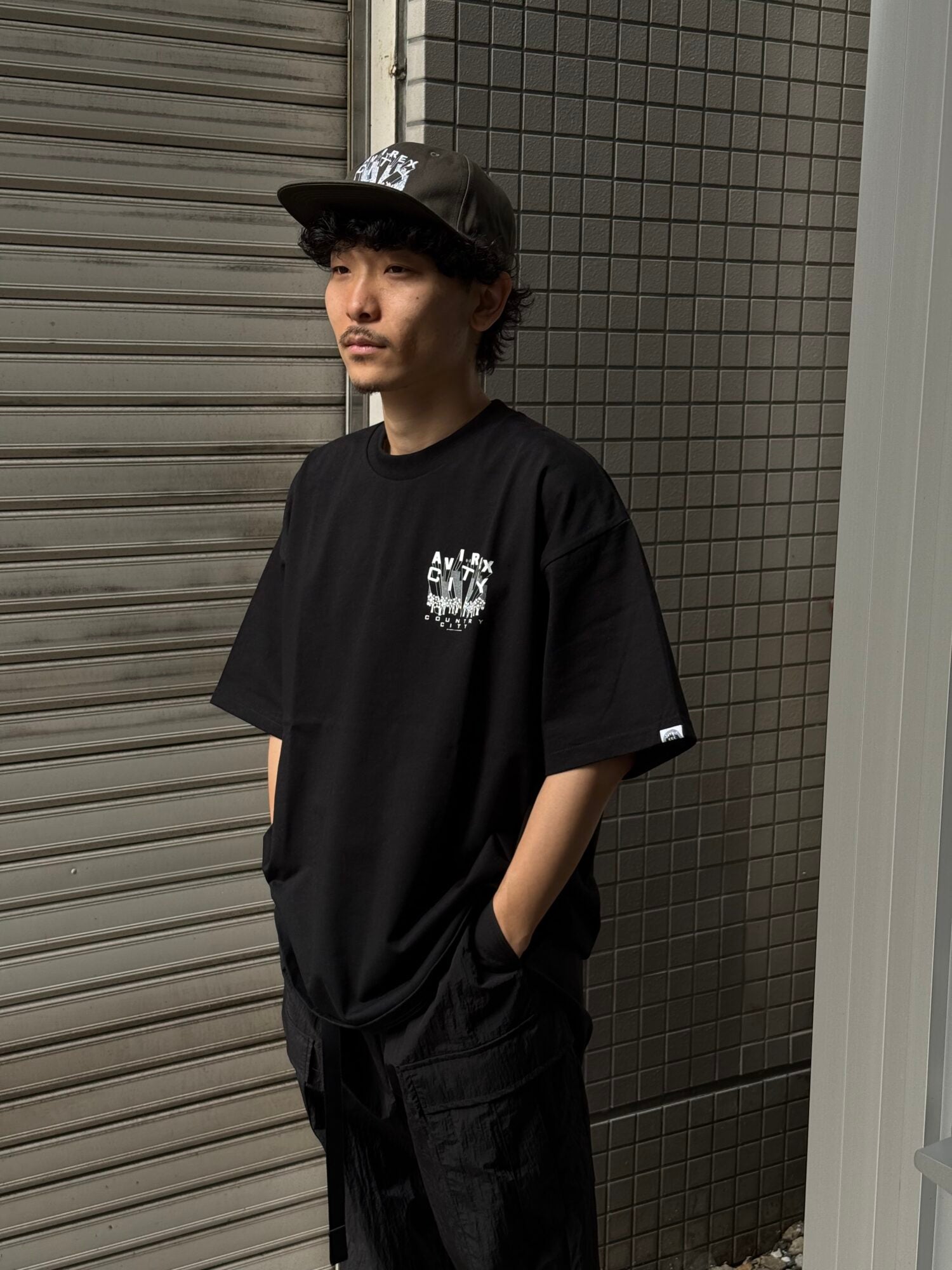 CITY COUNTRY CITY x AVIREX_COTTON T-SHIRT#2