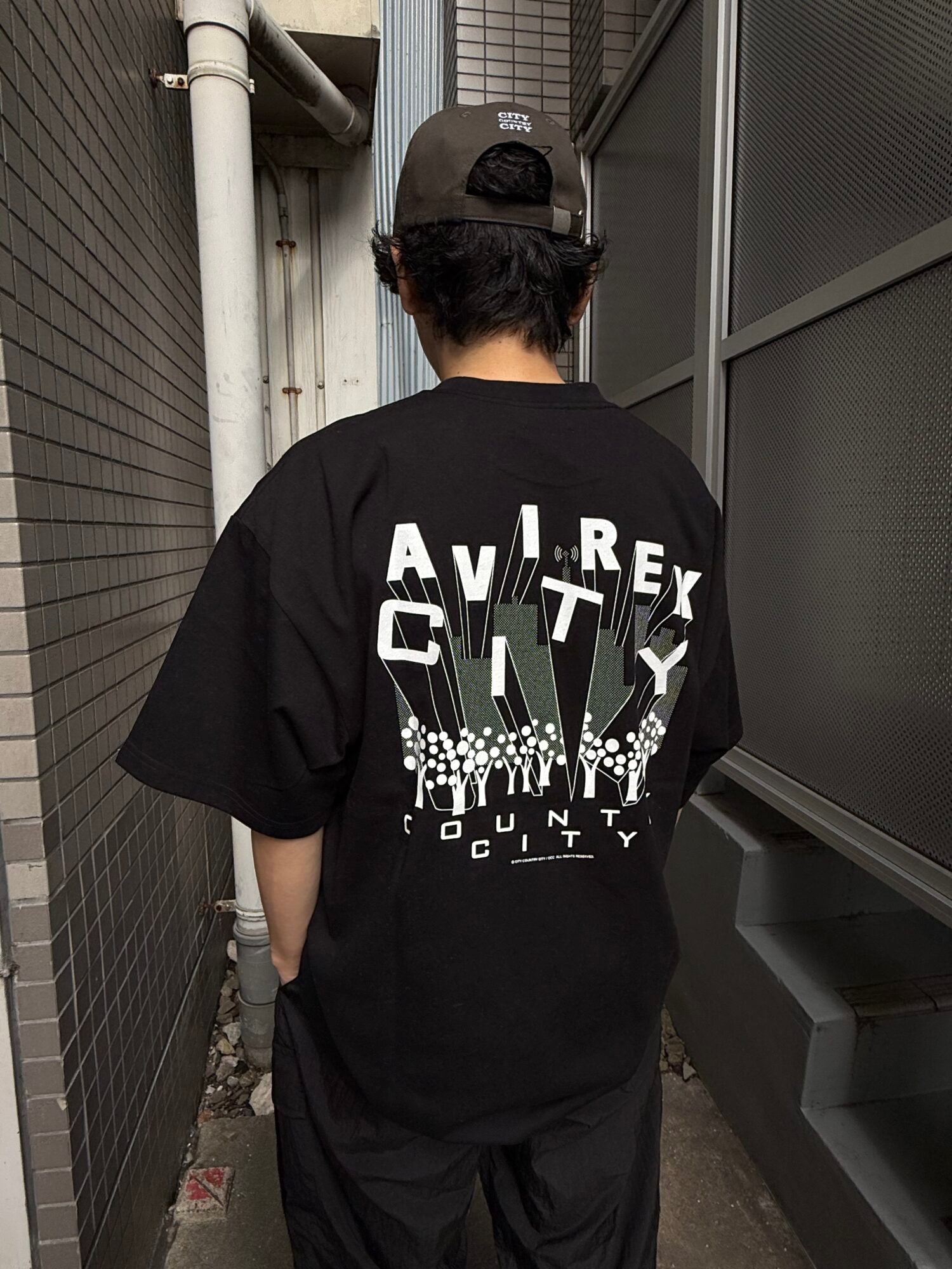 CITY COUNTRY CITY x AVIREX_COTTON T-SHIRT#2