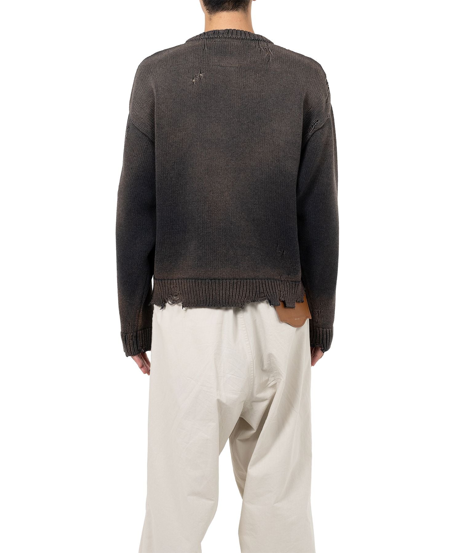 WHALE JACQUARD KNIT PULLOVER