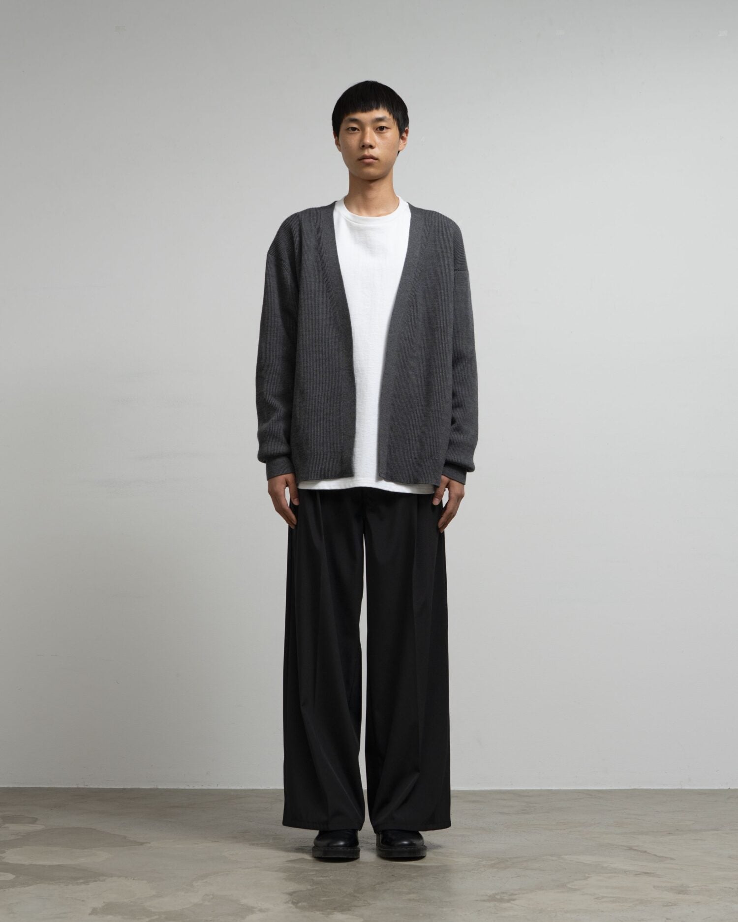 Graphpaper カーディガン Graphpaper-High Density Open Cardigan