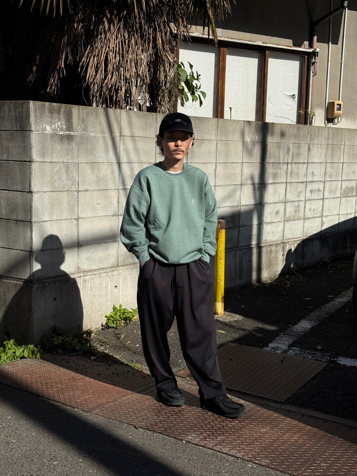 Alwayth “Reflective logo Crewneck