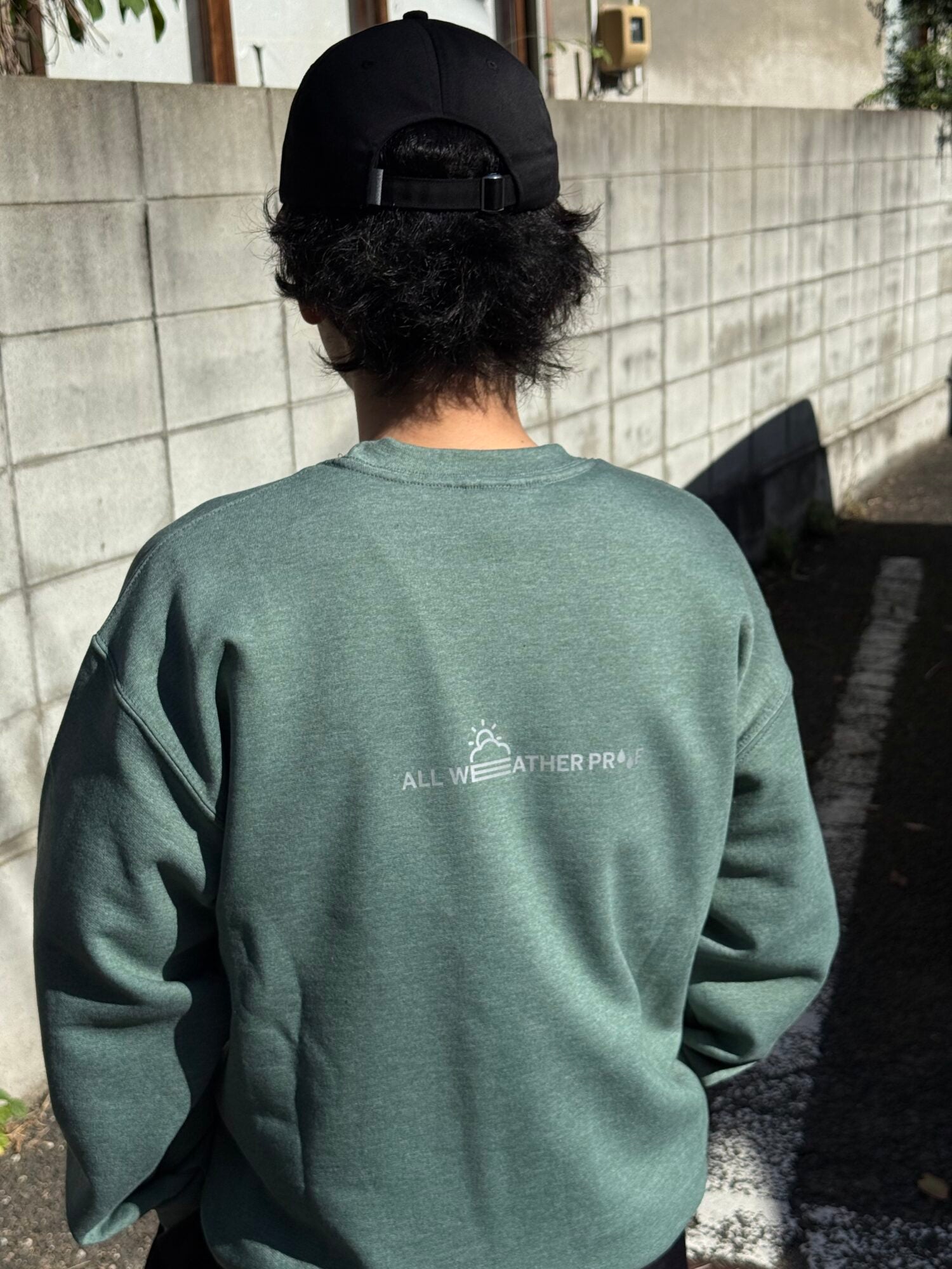 Alwayth “Reflective logo Crewneck
