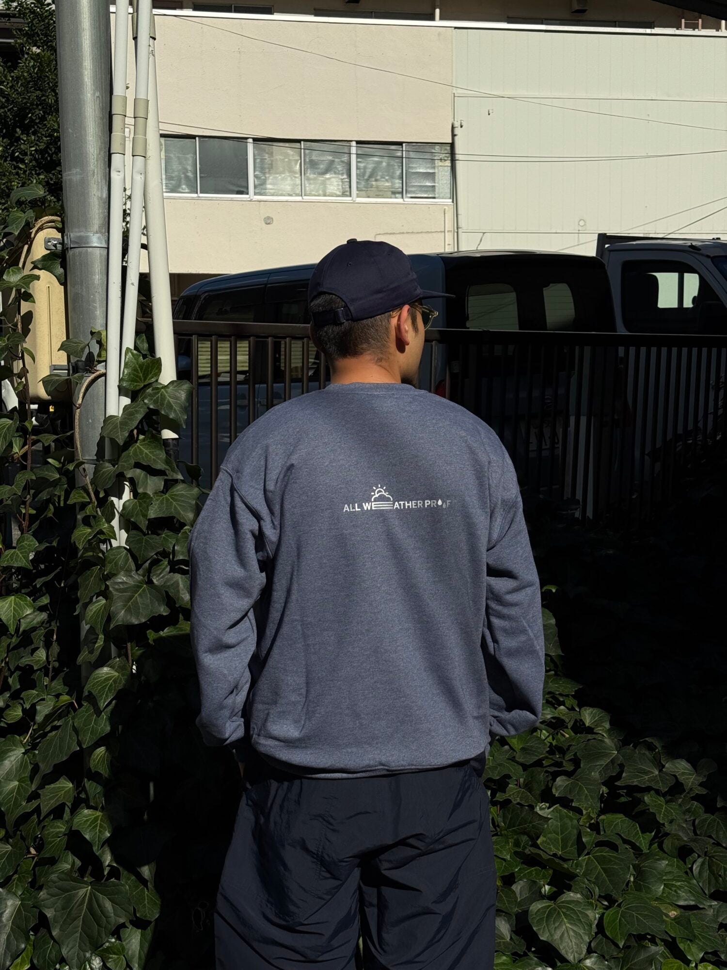 Alwayth “Reflective logo Crewneck