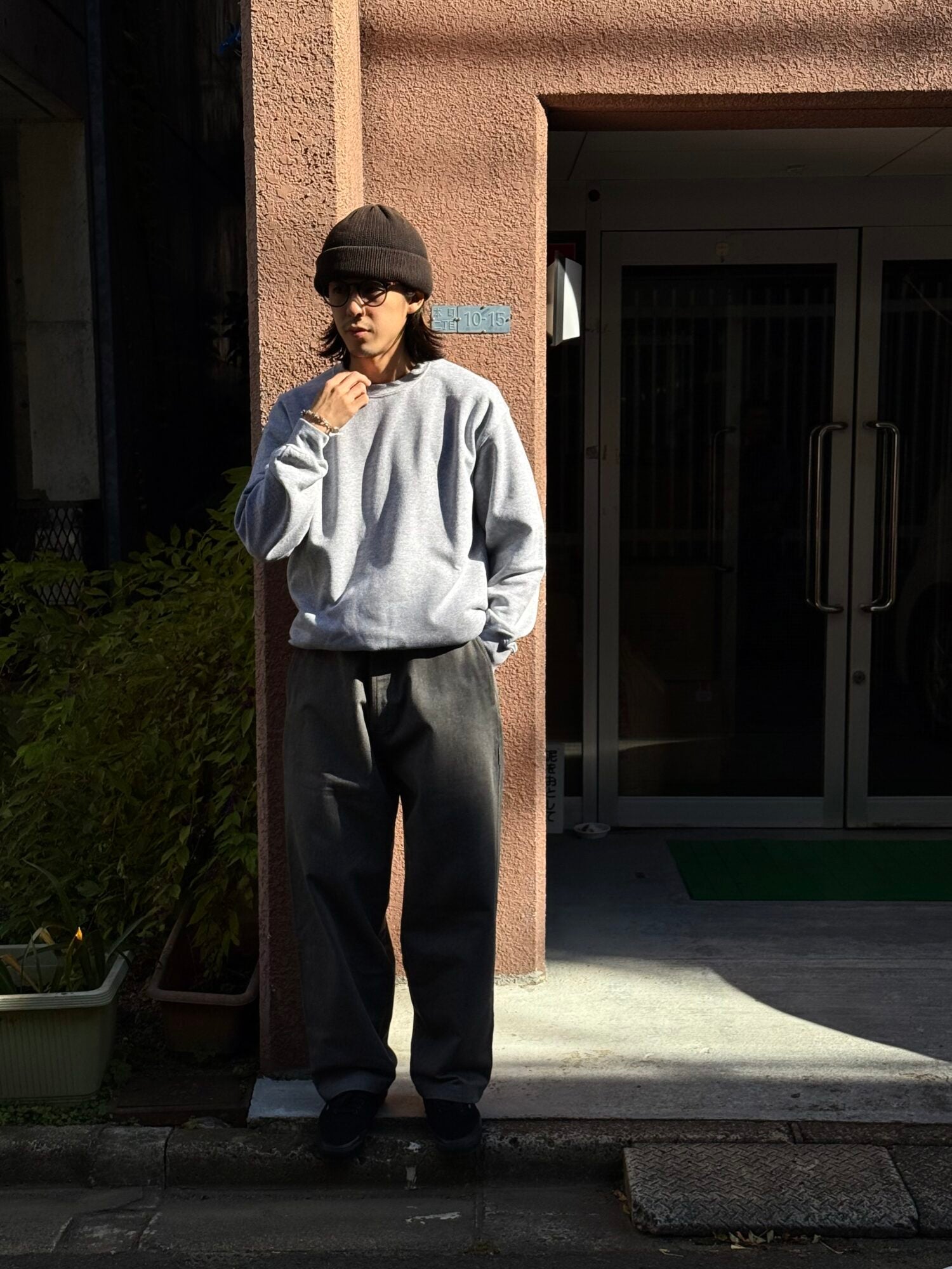 Alwayth “Reflective logo Crewneck