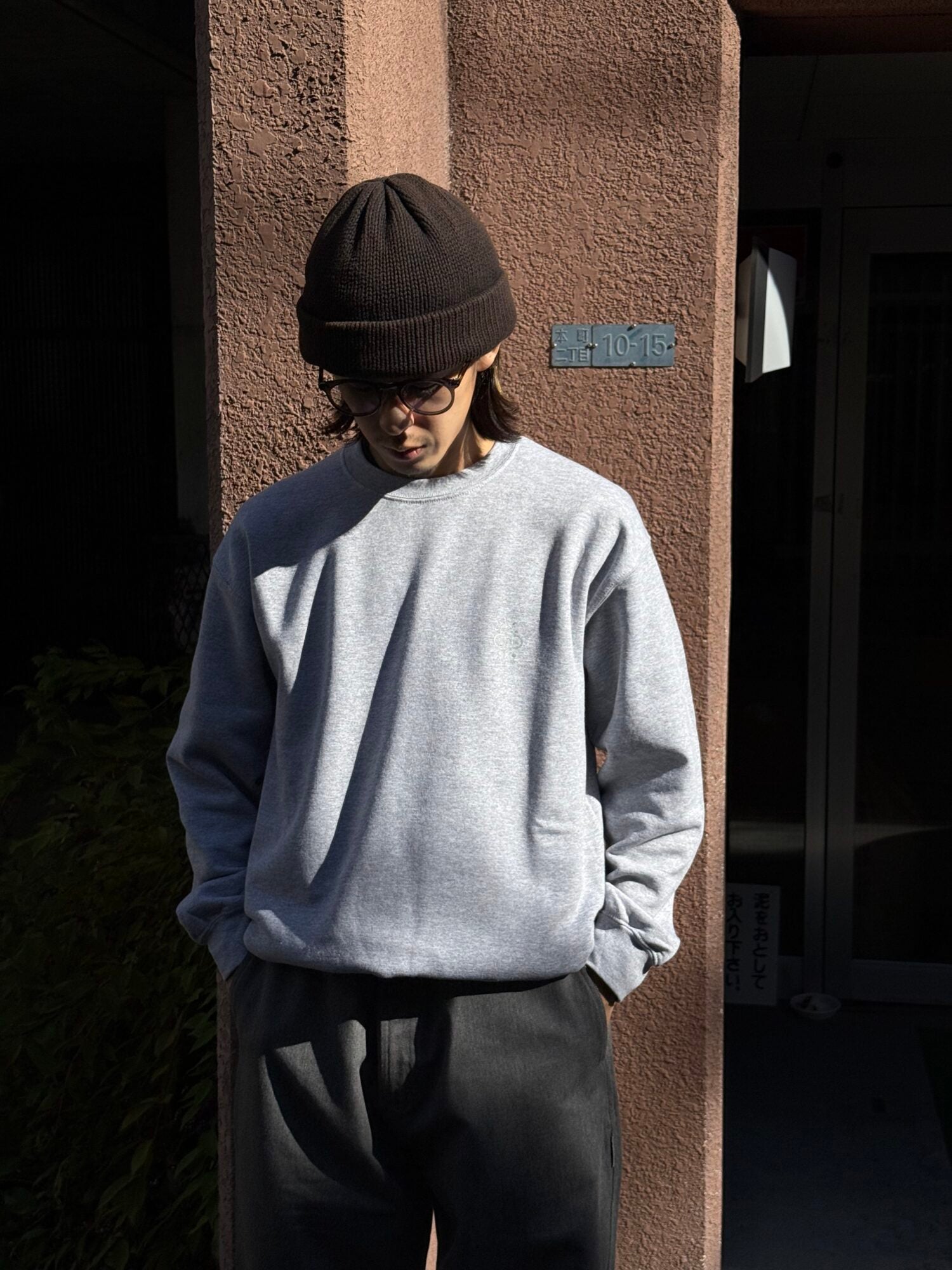 Alwayth “Reflective logo Crewneck