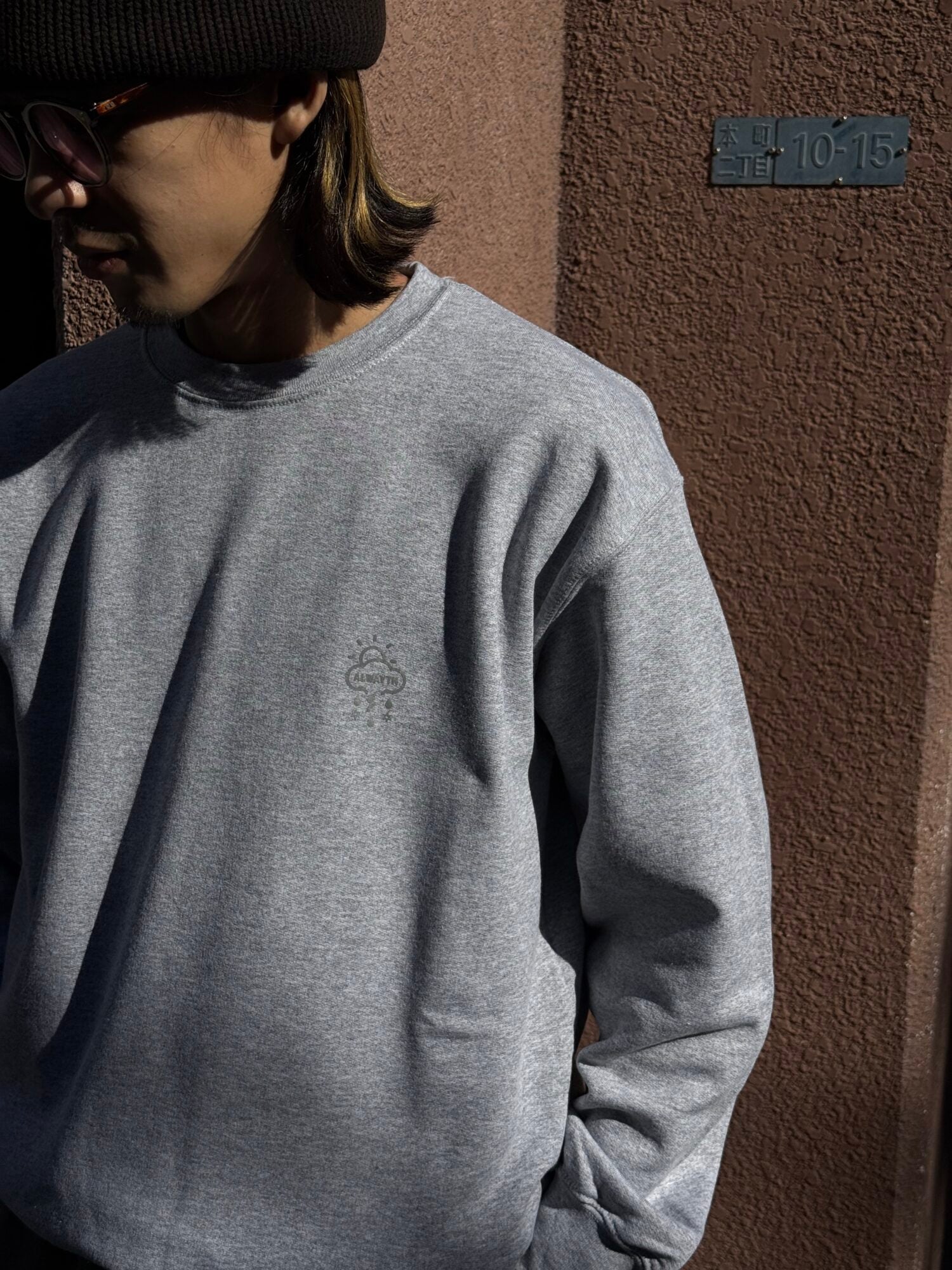 Alwayth “Reflective logo Crewneck