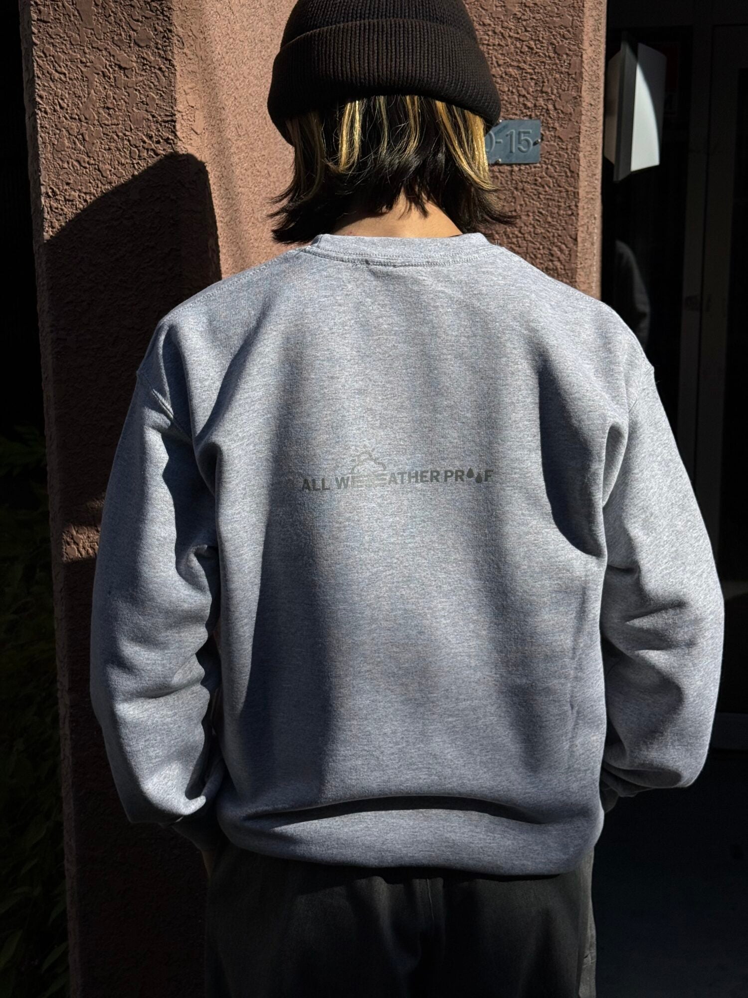 Alwayth “Reflective logo Crewneck