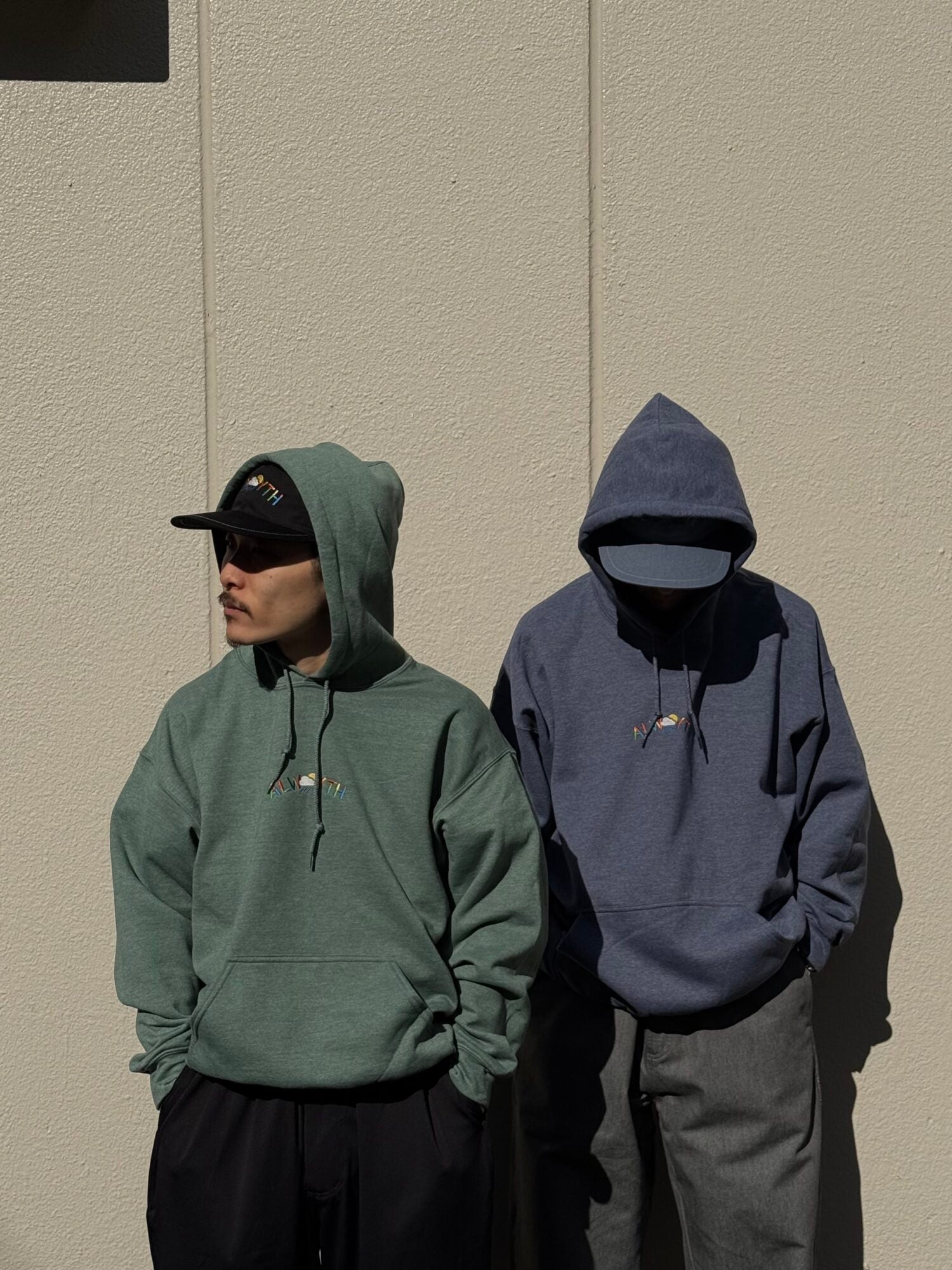 Alwayth “Multi-colored embroidery Hoodie”
