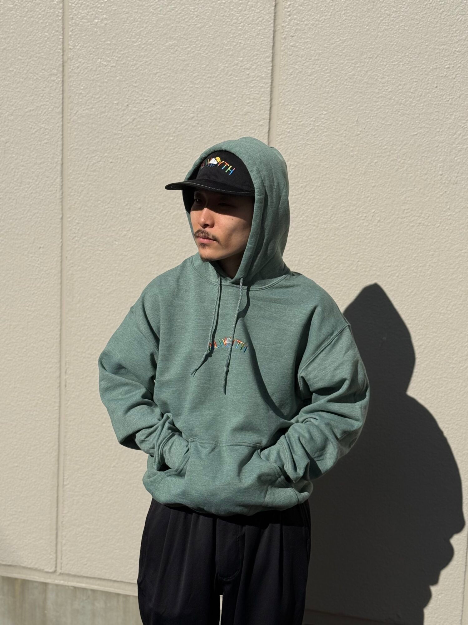 Alwayth “Multi-colored embroidery Hoodie”
