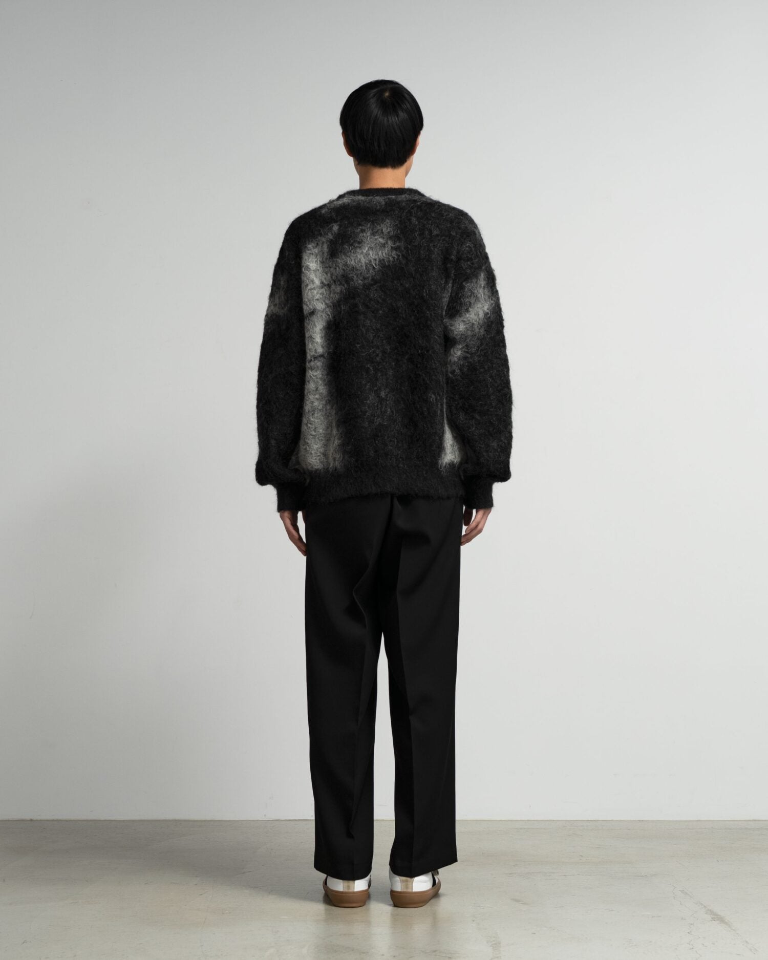 YOKE for Graphpaper ABSTRACT JACQUARD CREWNECK SWEATER