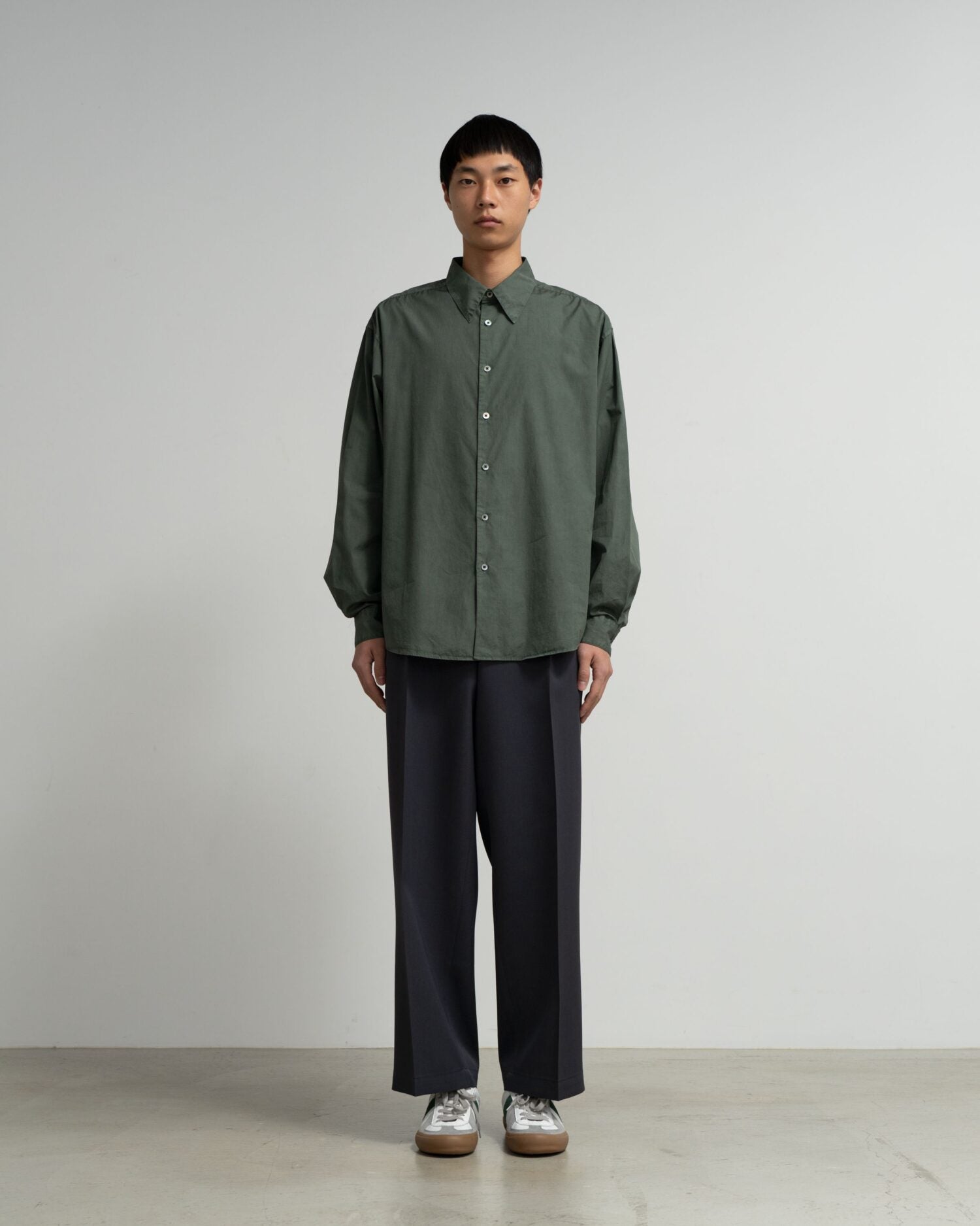 YOKE for Graphpaper PIGMENT DYED REGULAR SHIRT