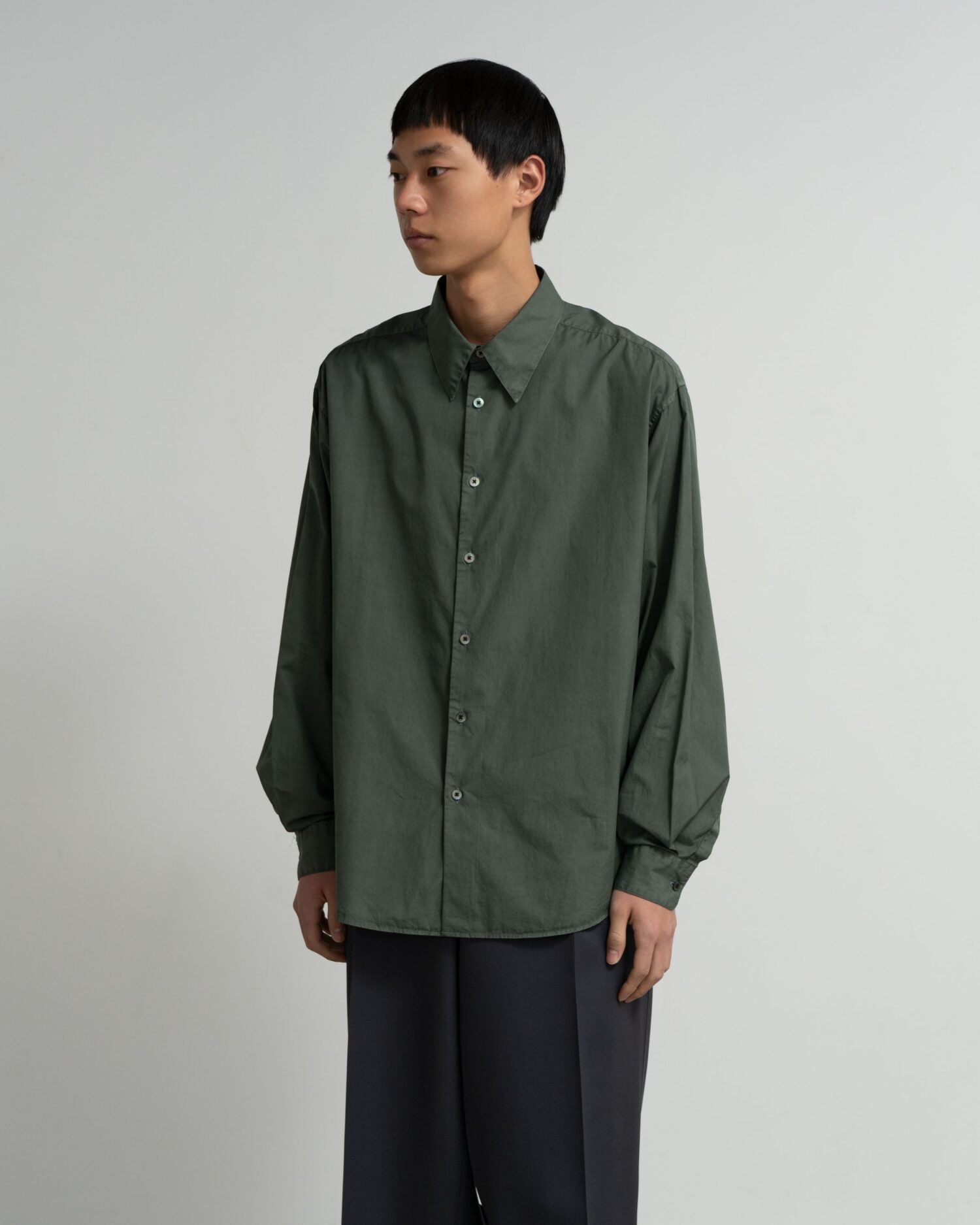 YOKE for Graphpaper PIGMENT DYED REGULAR SHIRT