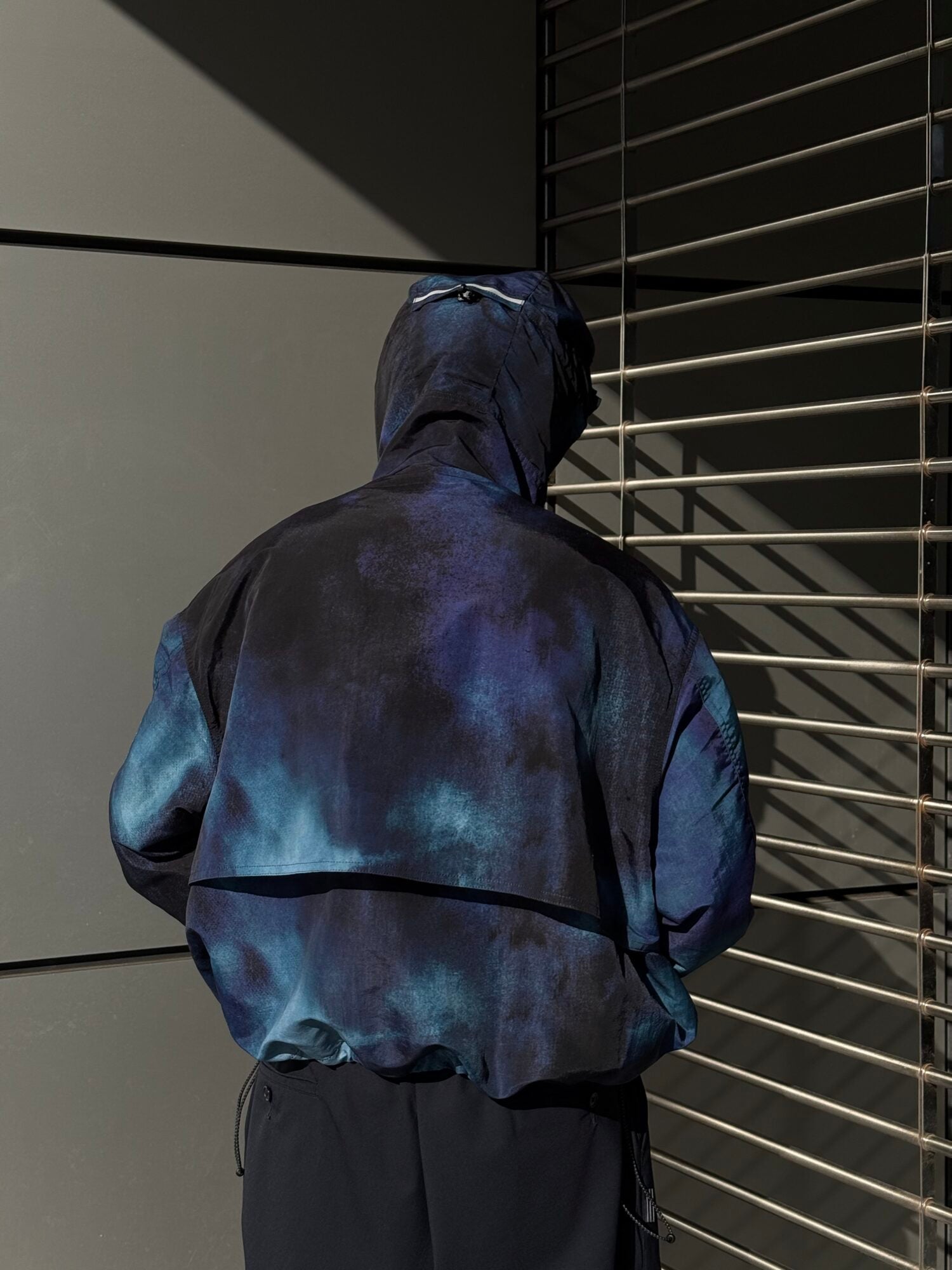 OG TIEDYE NYLON PULL OVER JACKET