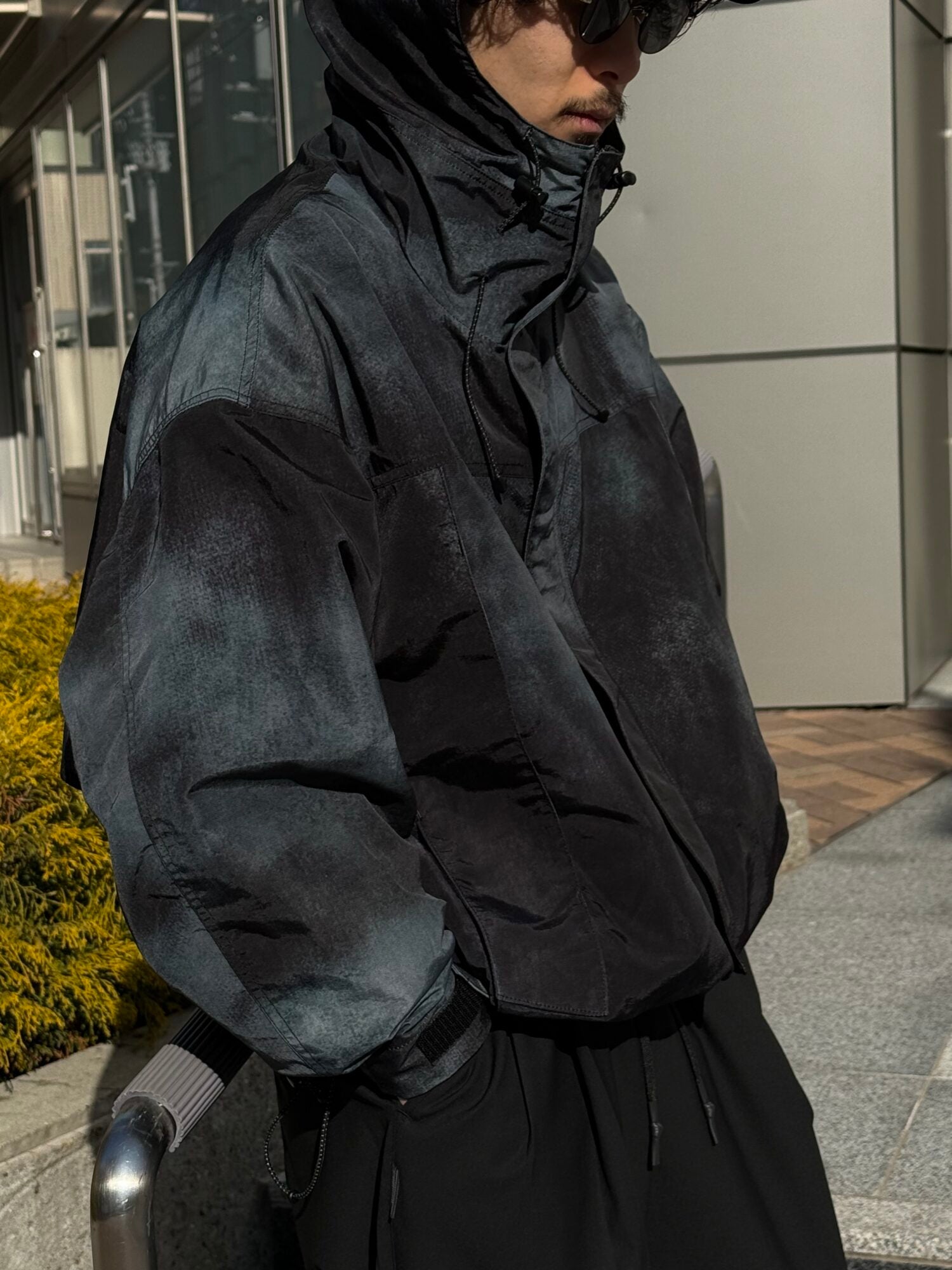 OG TIEDYE NYLON PULL OVER JACKET