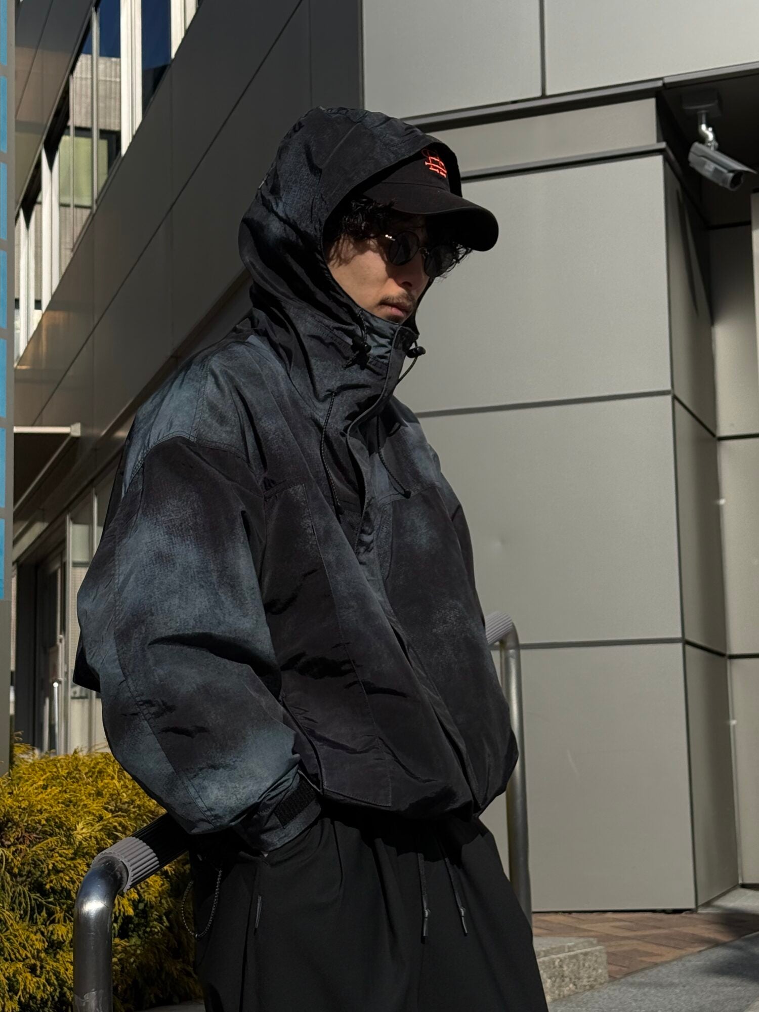 OG TIEDYE NYLON PULL OVER JACKET