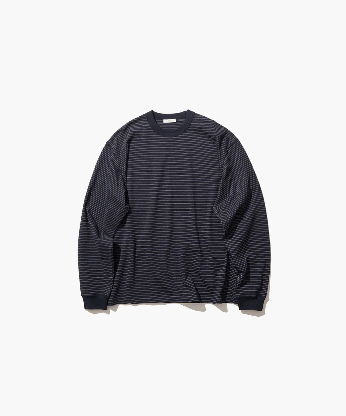 SUVIN DOUBLE JERSEY CREWNECK PULLOVER