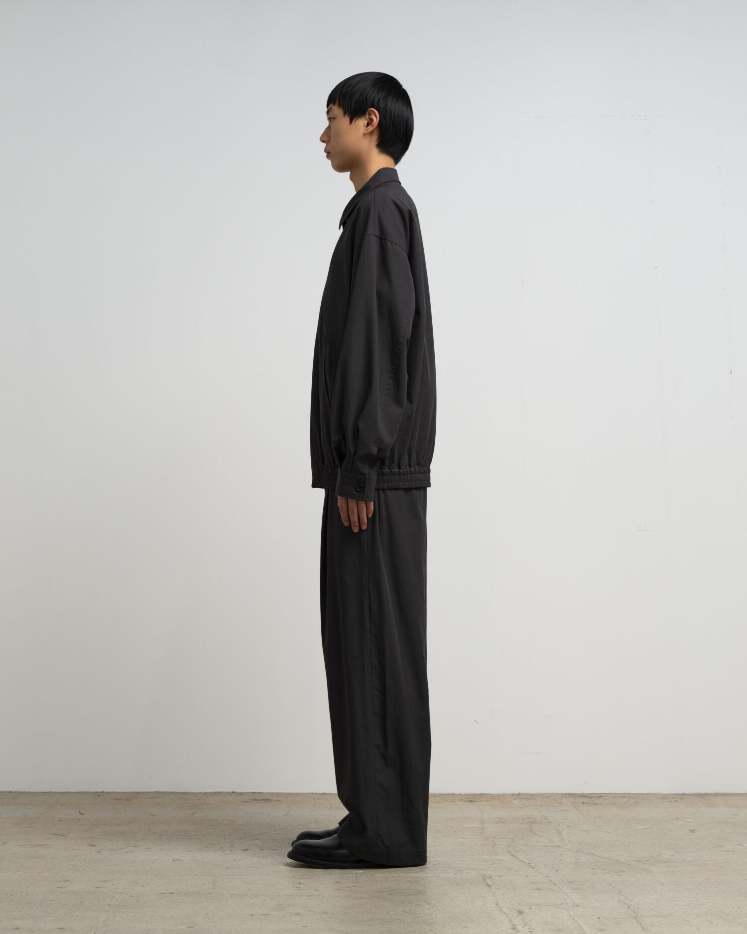 Brushed Cotton Gabardine Swing Top Jacket
