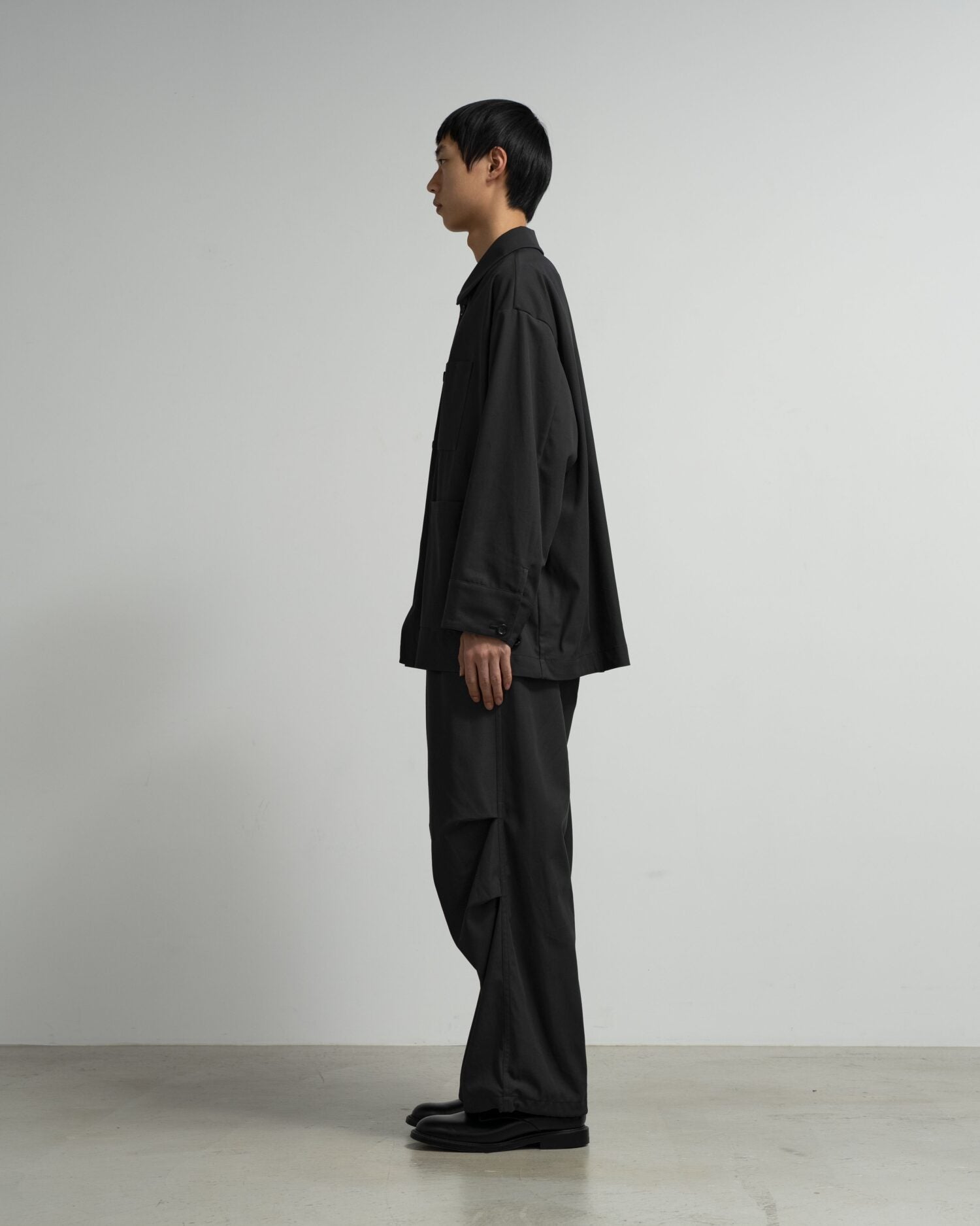 High Twist Gabardine Coverall Jacket