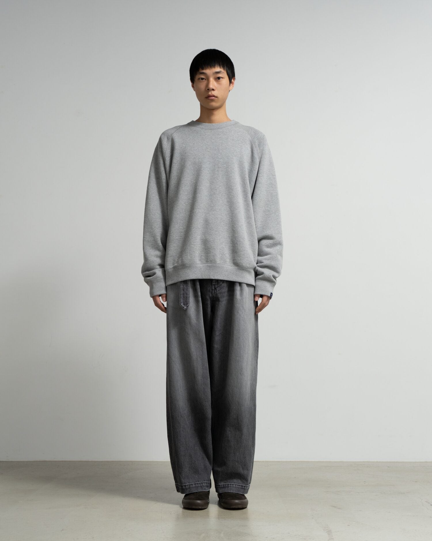 LOOPWHEELER for Graphpaper スウェット セットアップ LOOPWHEELER for Graphpaper Raglan Sweat