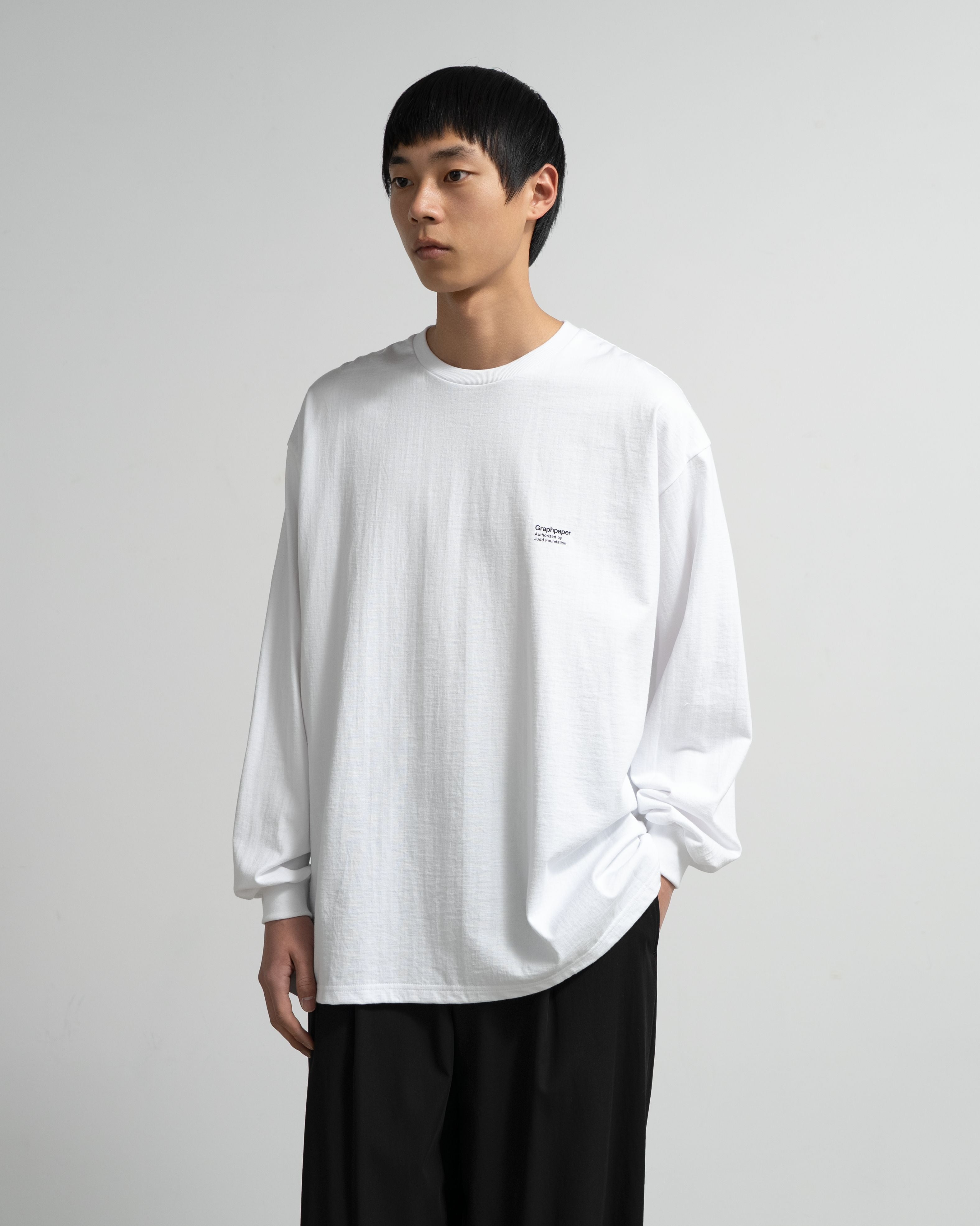 Donald Judd with Graphpaper L/S Crew Neck Tee