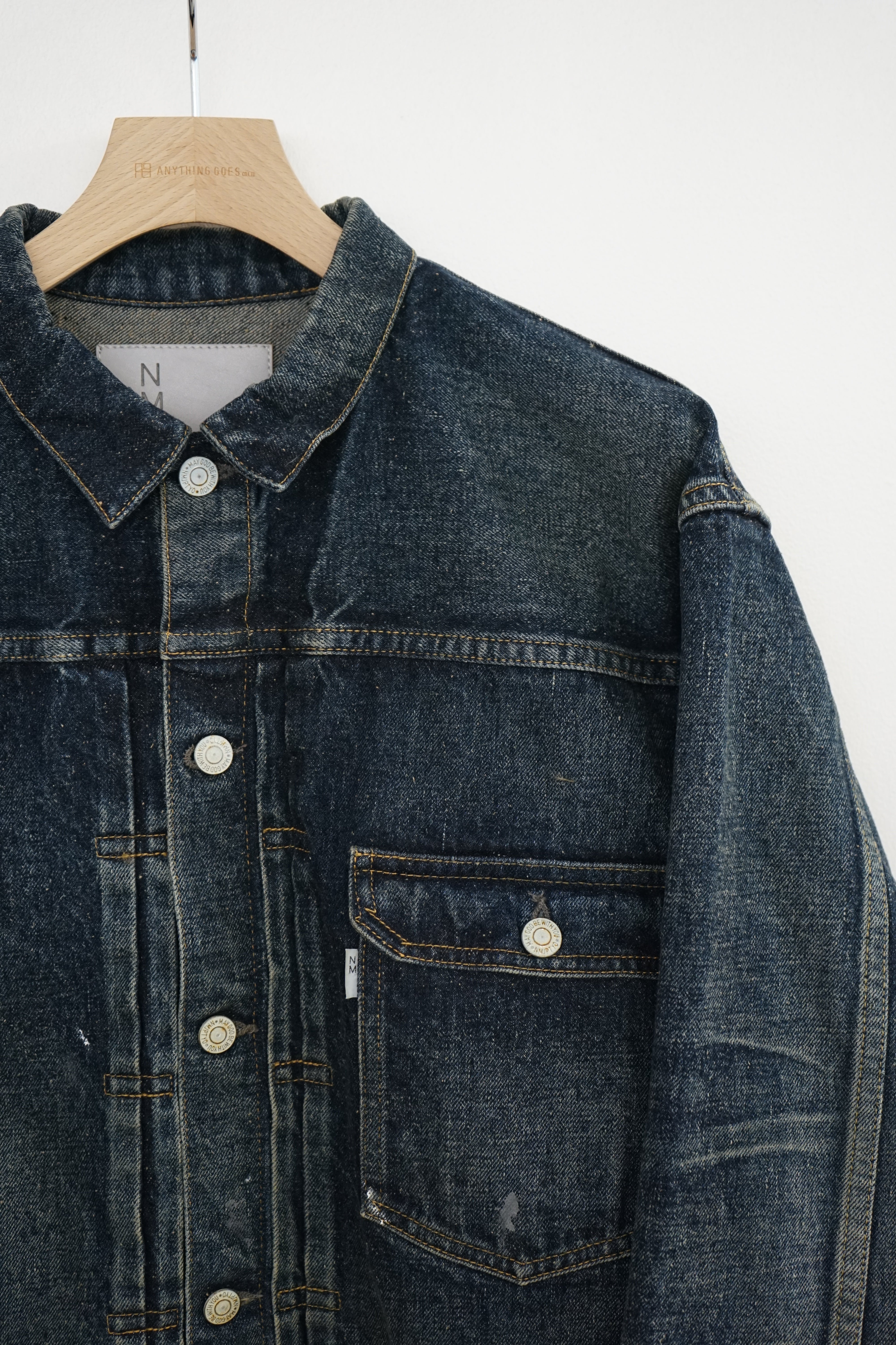 【3/14発売】#001 T-BACK DENIM JACKET