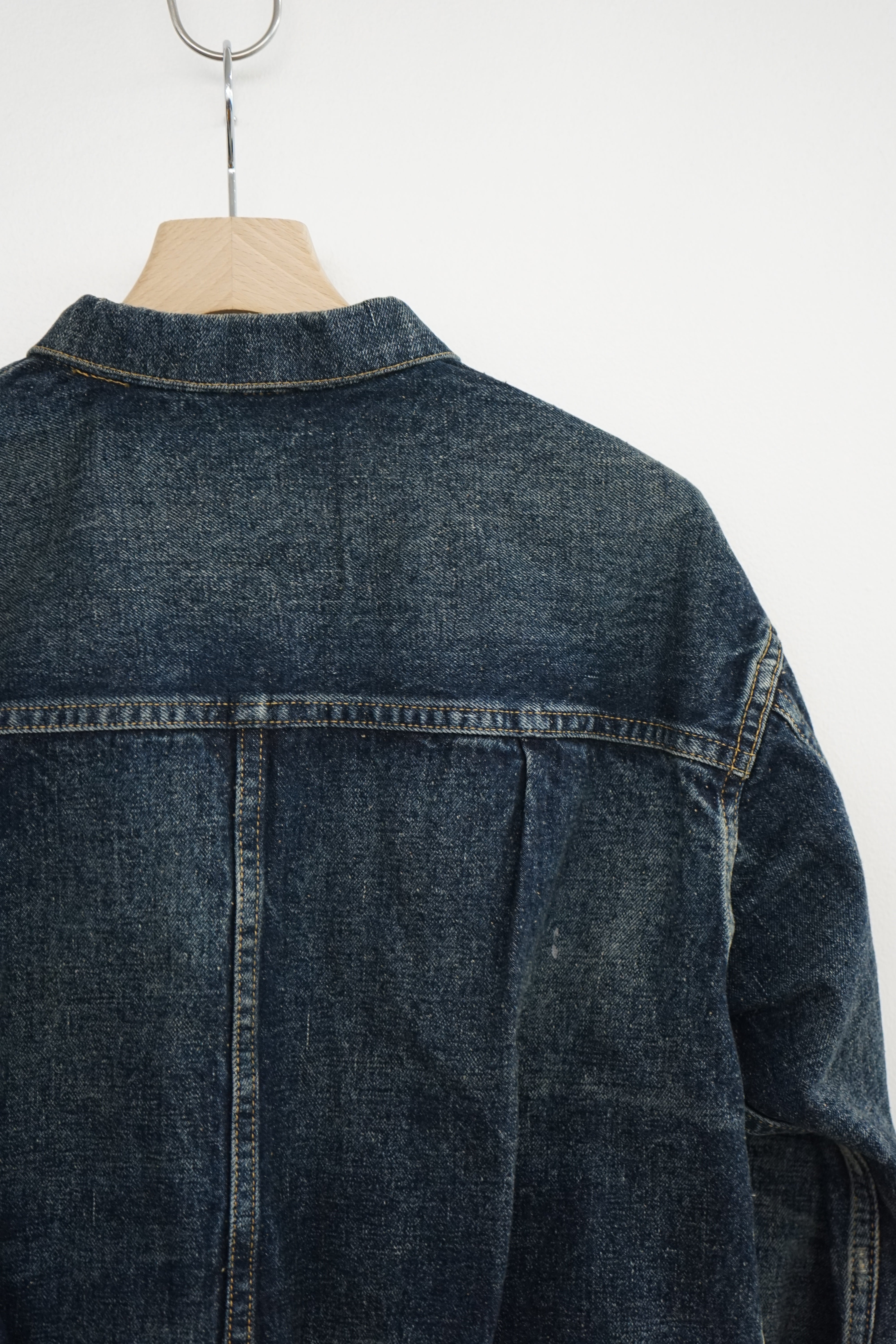 【3/14発売】#001 T-BACK DENIM JACKET