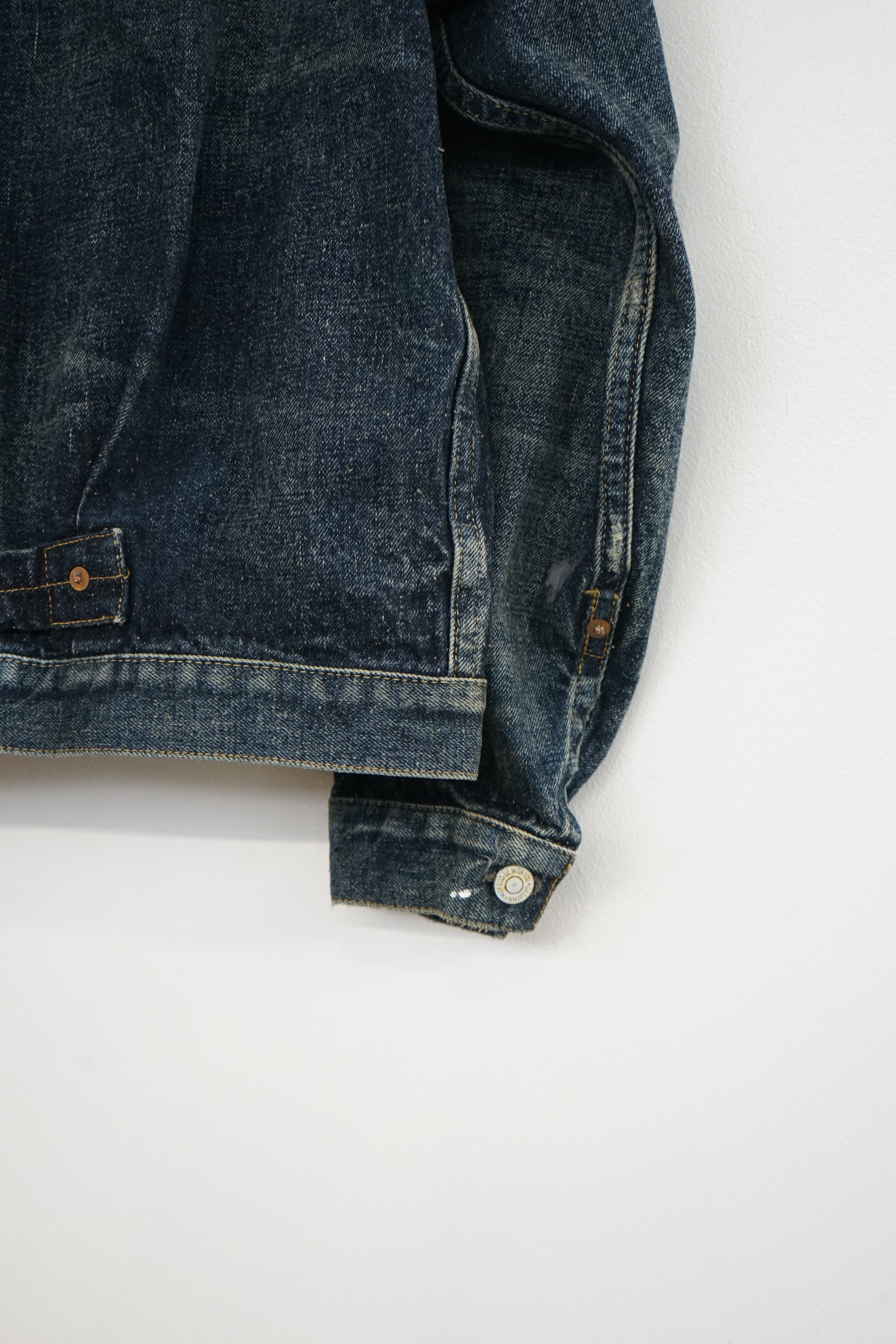 【3/14発売】#001 T-BACK DENIM JACKET