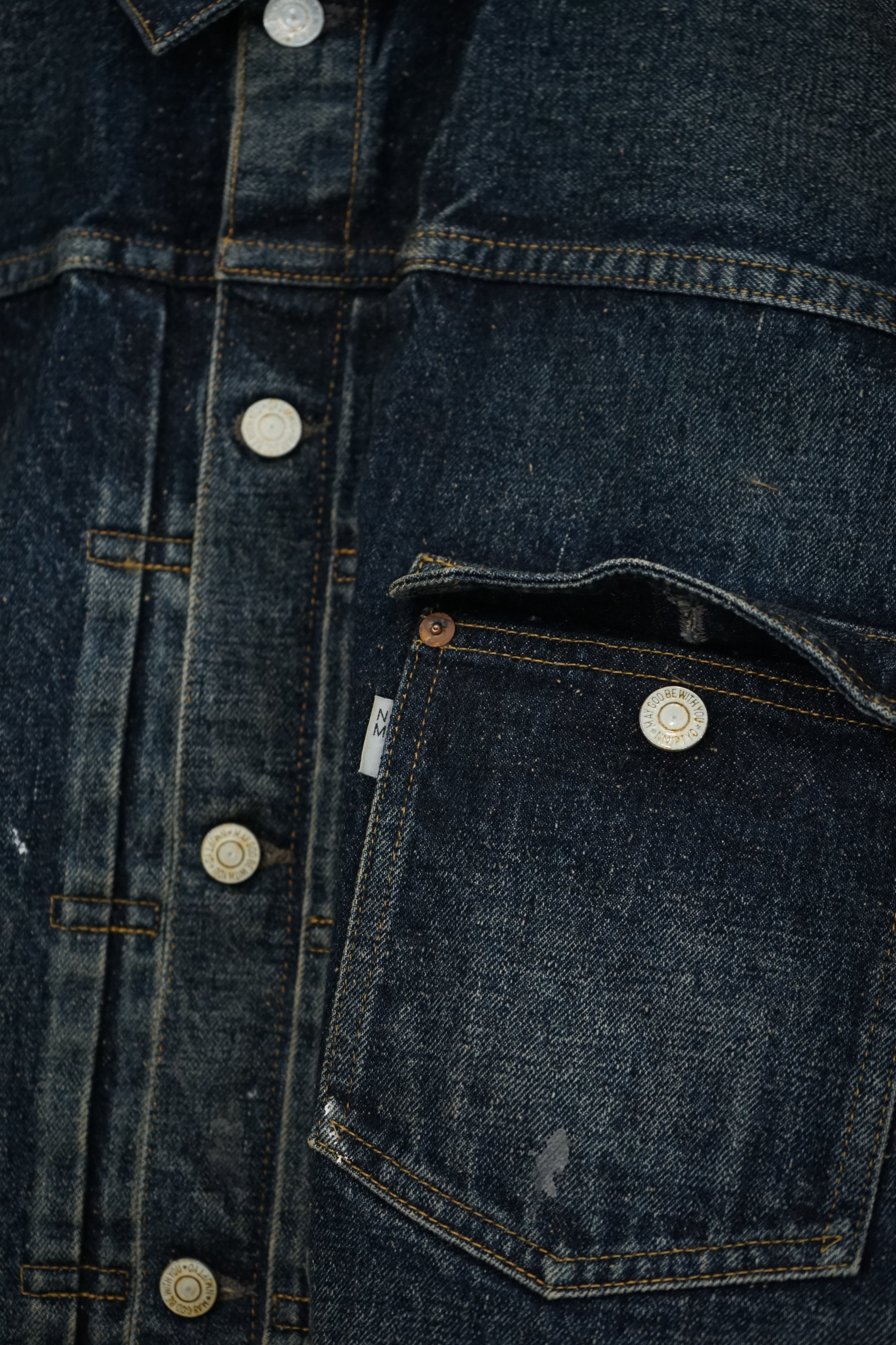 【3/14発売】#001 T-BACK DENIM JACKET