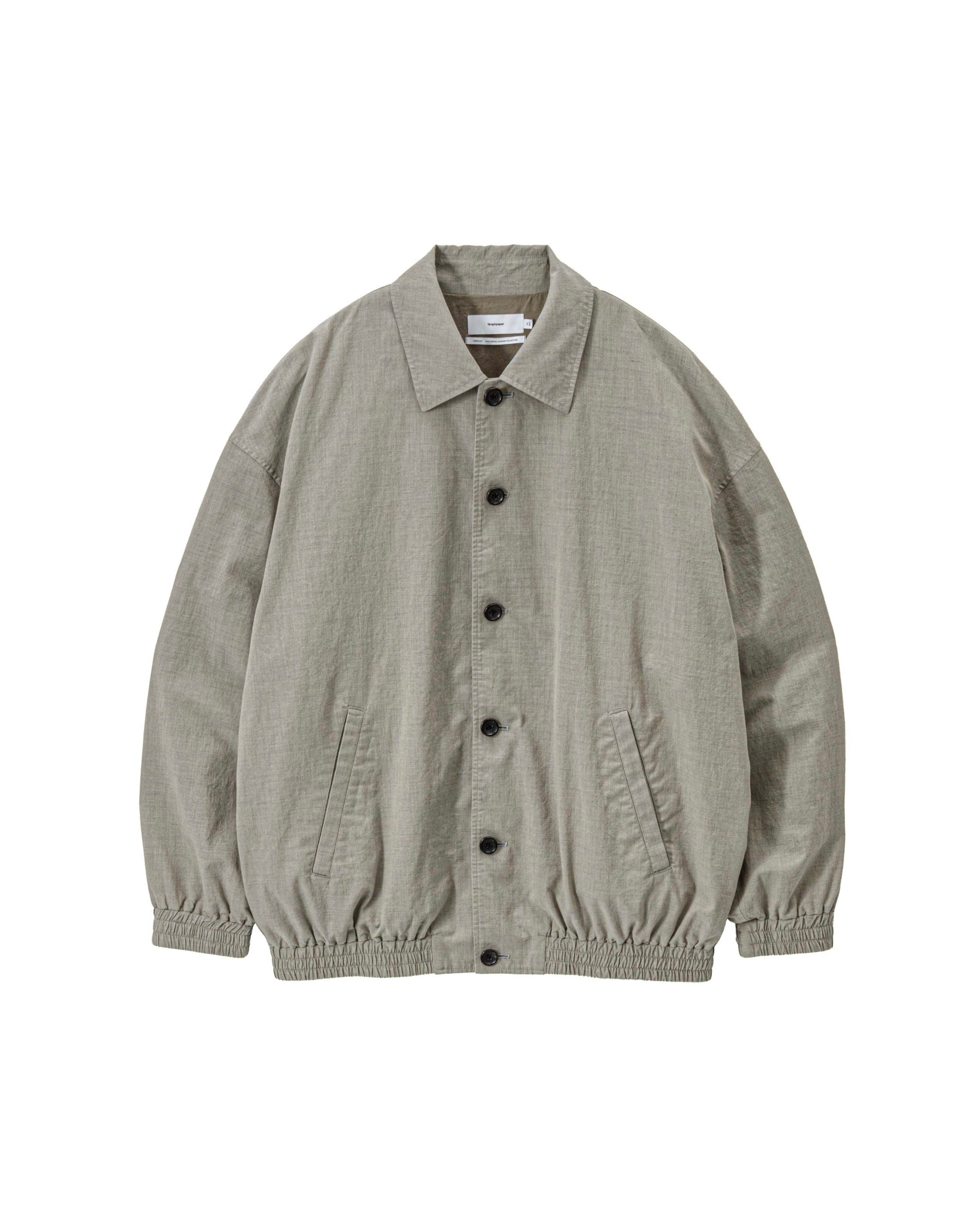 Cotton Wool Poplin Oversized Blouson