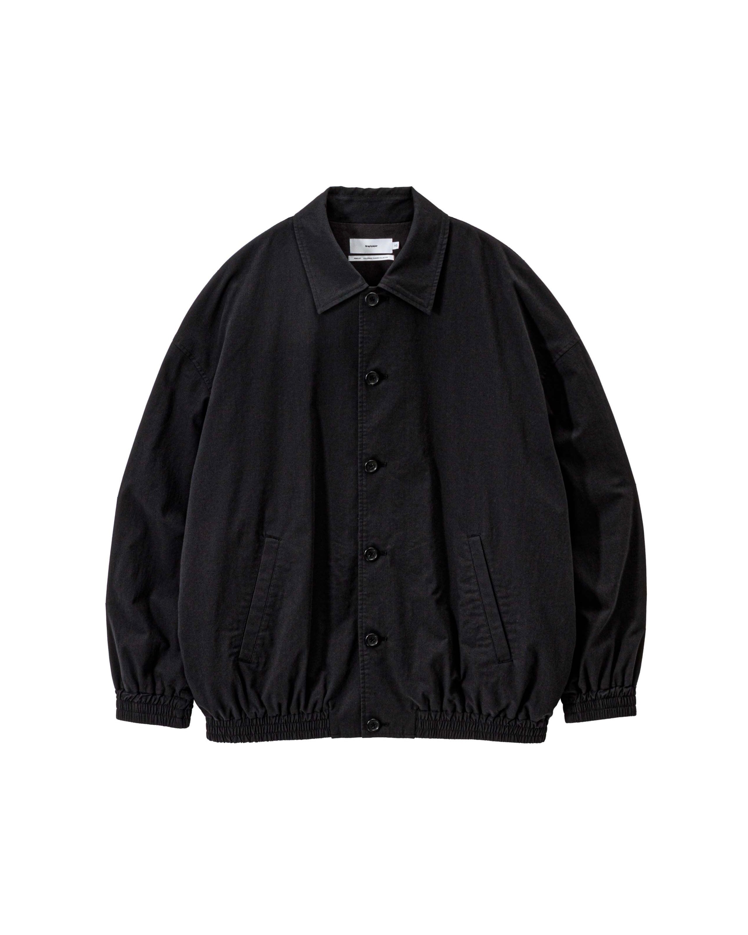 Cotton Wool Poplin Oversized Blouson