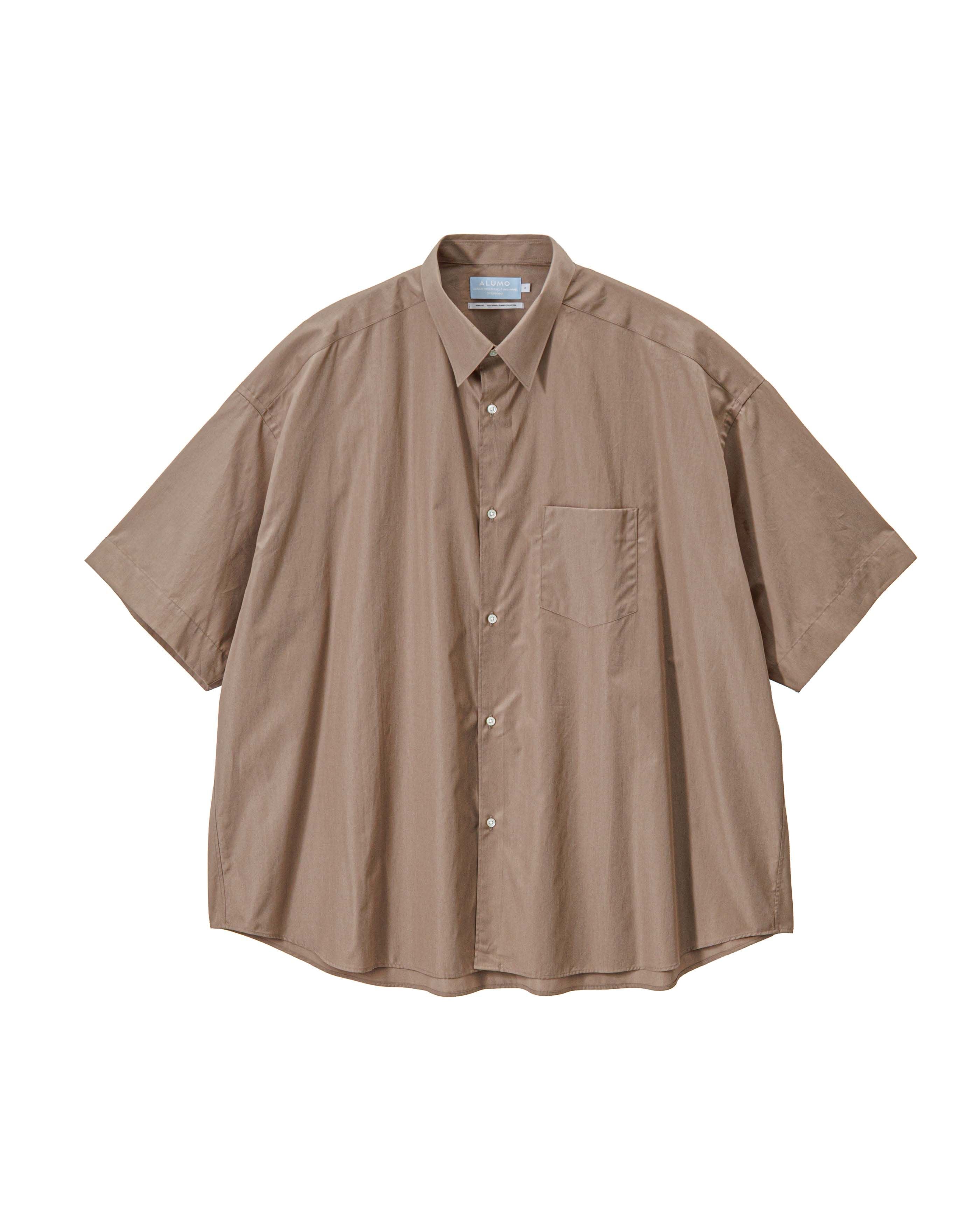 トップス ALUMO Graphpaper Oversized Regular ALUMO for Graphpaper S/S Oversized Regular Collar Shirt