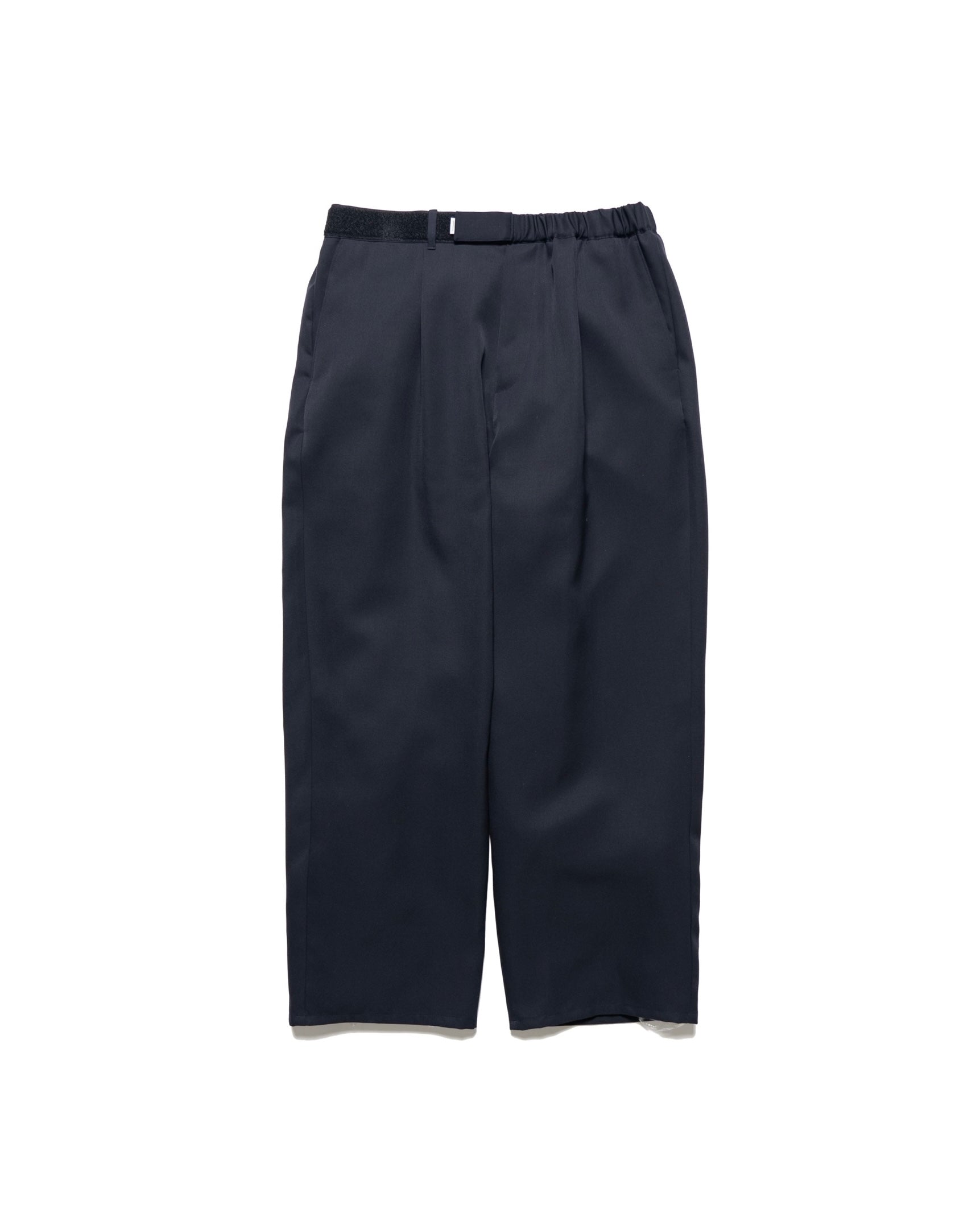 Scale Off Wool Wide Chef Pants