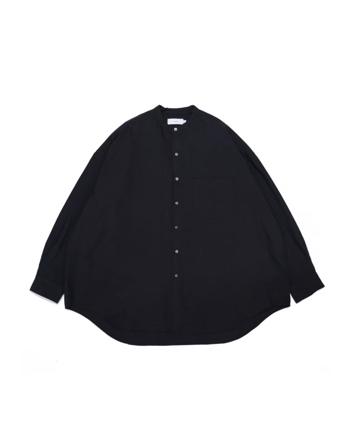 【8/1(土)発売】Oxford L/S Oversized Band Collar Shirt
