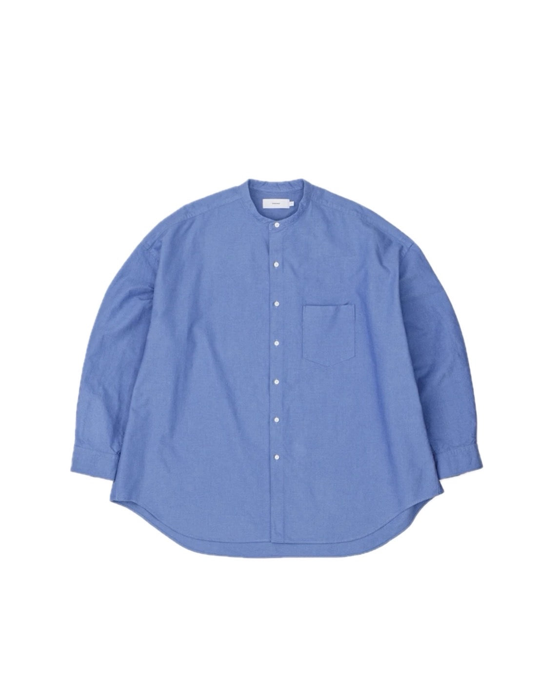 【8/1(土)発売】Oxford L/S Oversized Band Collar Shirt