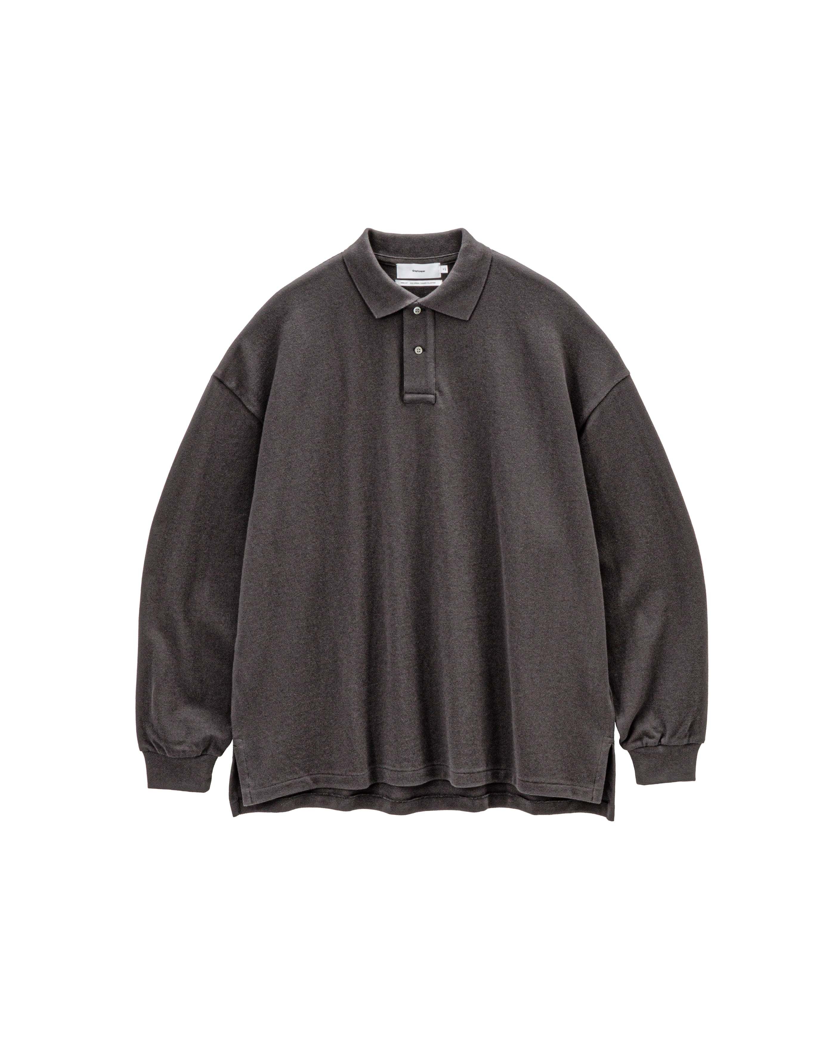 【4/11(土)発売】Cotton Pique Jersey L/S Polo