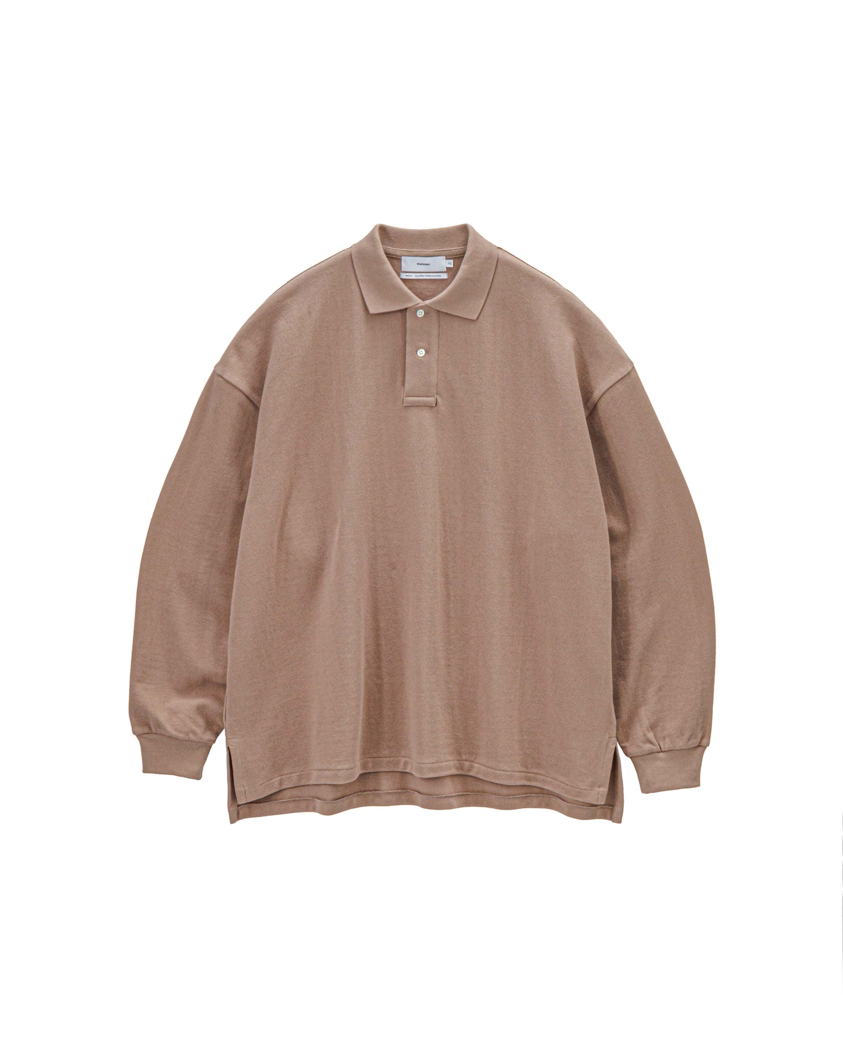 Cotton Pique Jersey L/S Polo