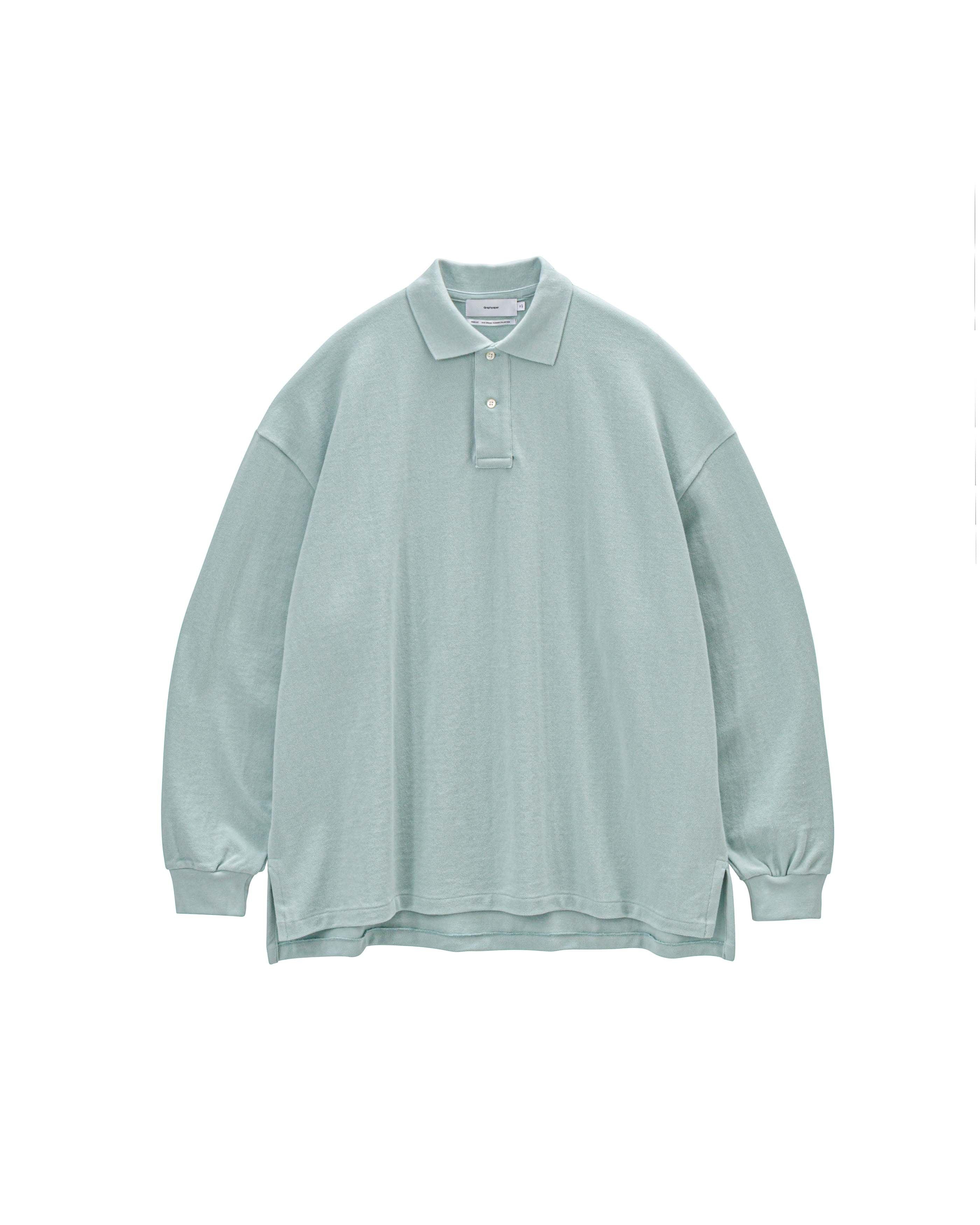 Cotton Pique Jersey L/S Polo
