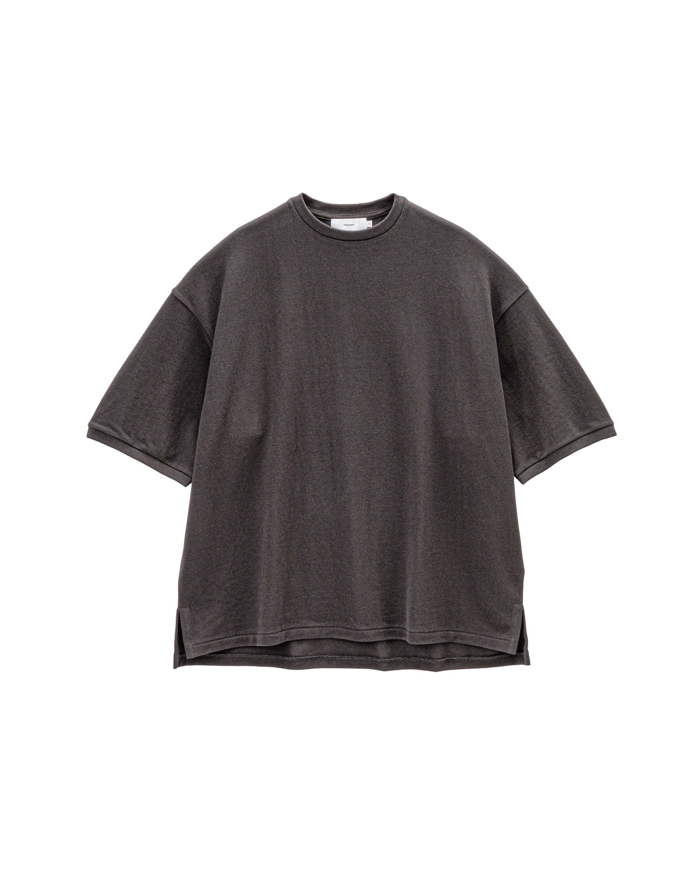 【4/11(土)発売】Cotton Pique Jersey Crew Neck Tee