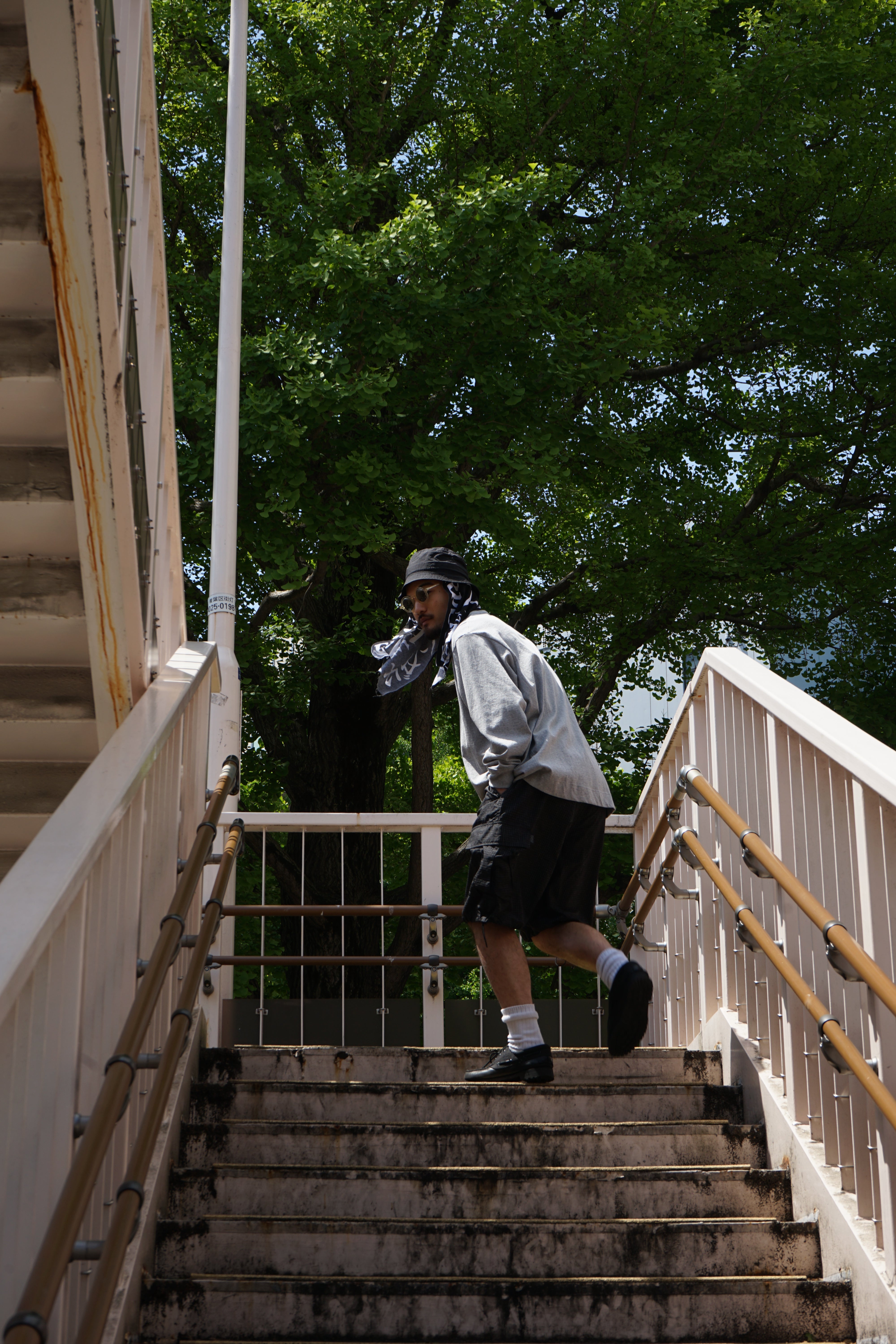 【Exclusive】est. × SEDAN ALL-PURPOSE Graph Plaid Cargo Easy Shorts