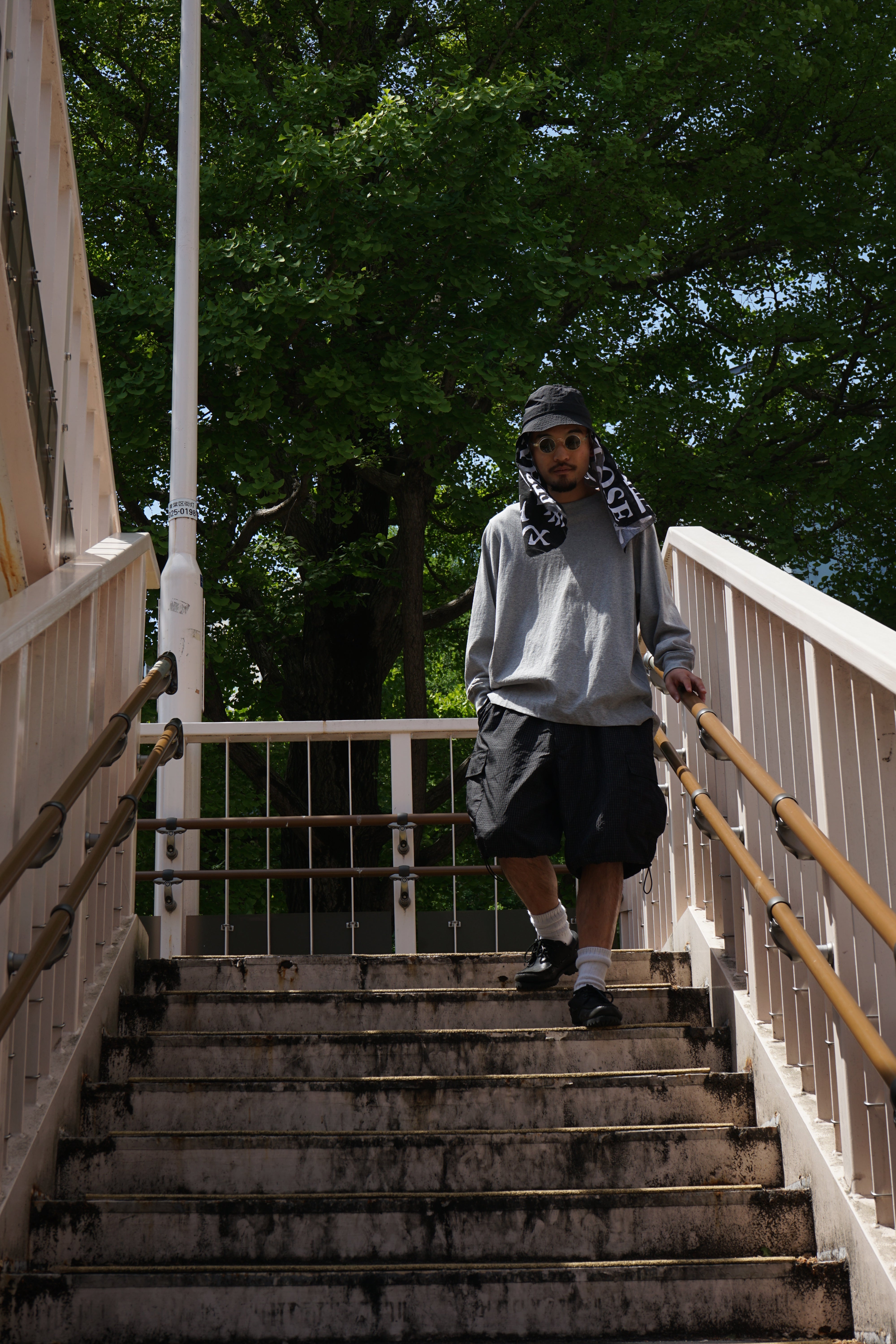 【Exclusive】est. × SEDAN ALL-PURPOSE Graph Plaid Cargo Easy Shorts