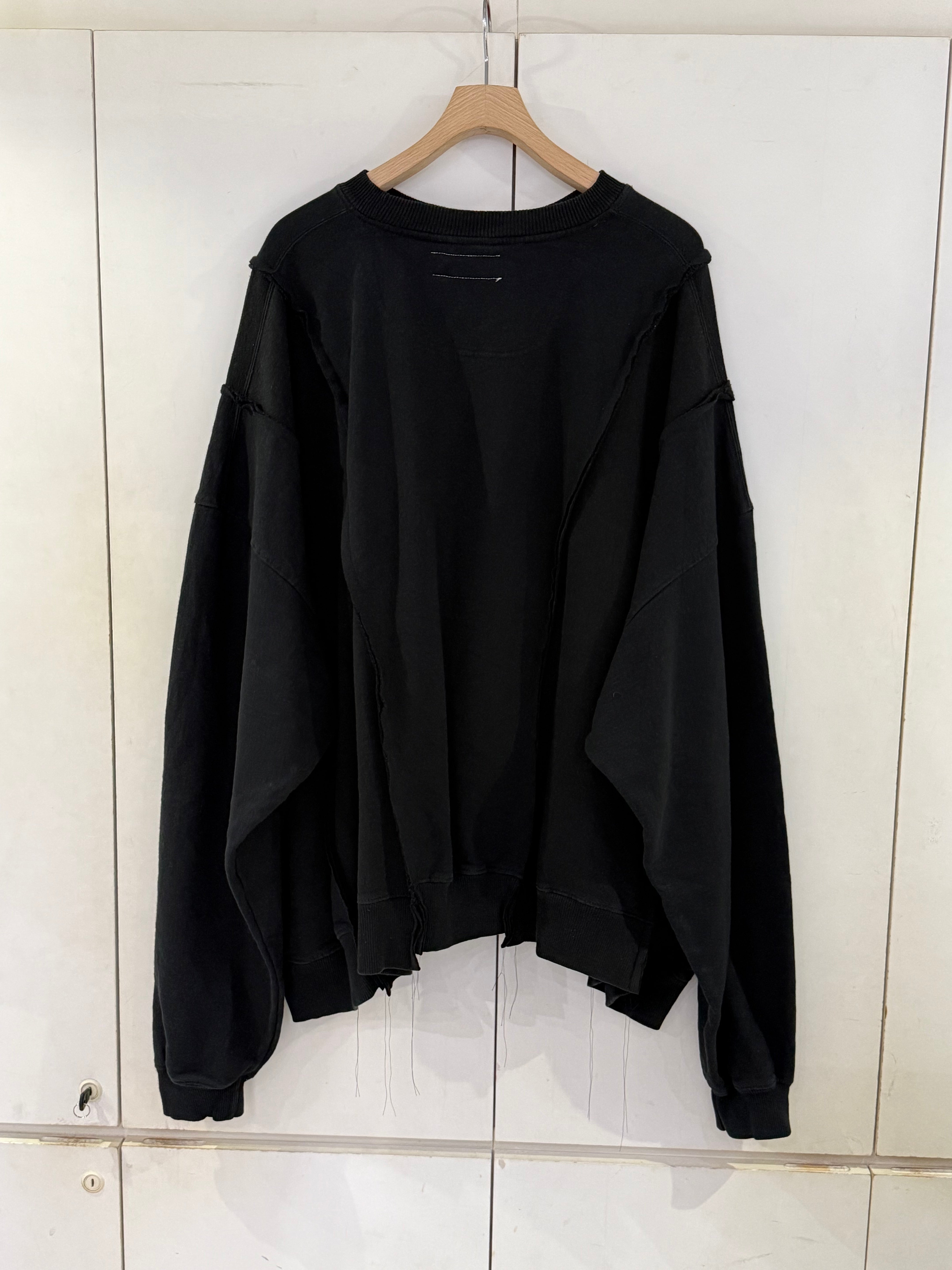 【7/2発売】Wide Champ Sweat BLACK ①