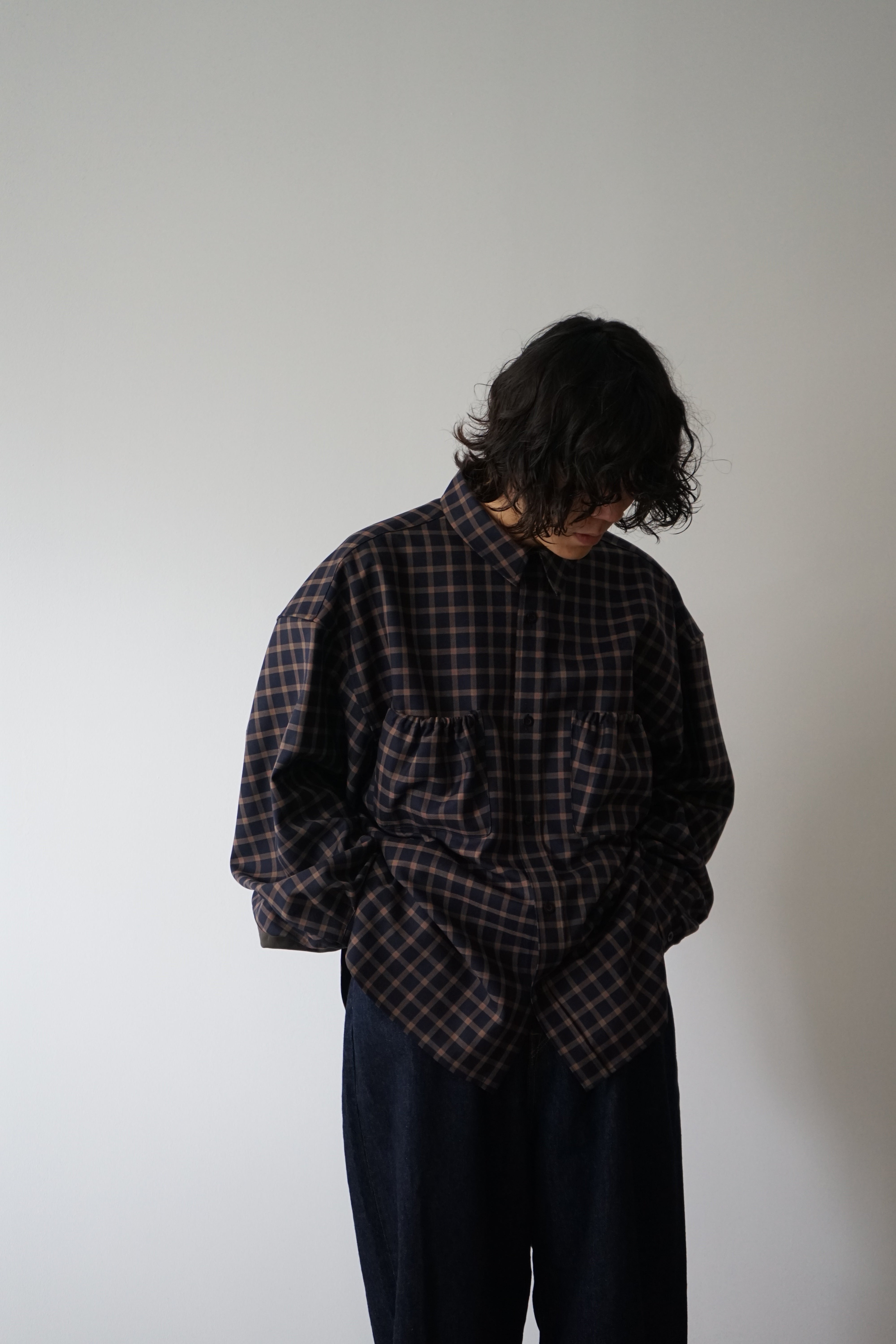 【LIMITED】WRIST PATCH WIDE SHIRT
