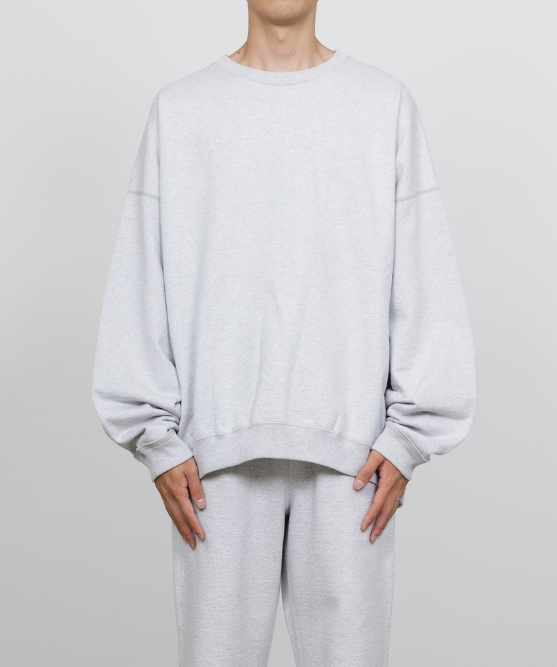 【Limited】ORGANIC COTTON HEAVY FLEECE HUGE SWEAT