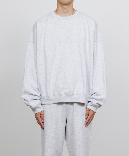 【Limited】ORGANIC COTTON HEAVY FLEECE HUGE SWEAT SHORT