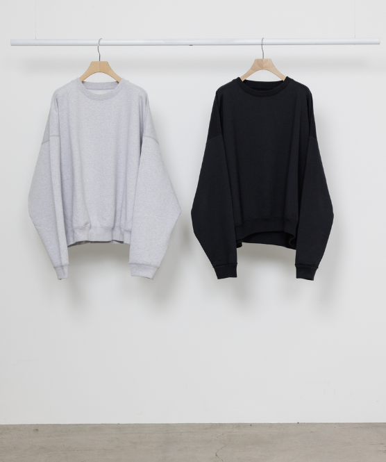 【Limited】ORGANIC COTTON HEAVY FLEECE HUGE SWEAT SHORT