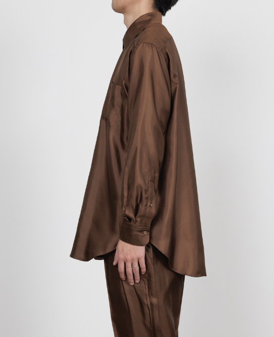 【8/27(木)発売】BRATAC SILK BACK SATIN REGULAR FIT DRESS SHIRT