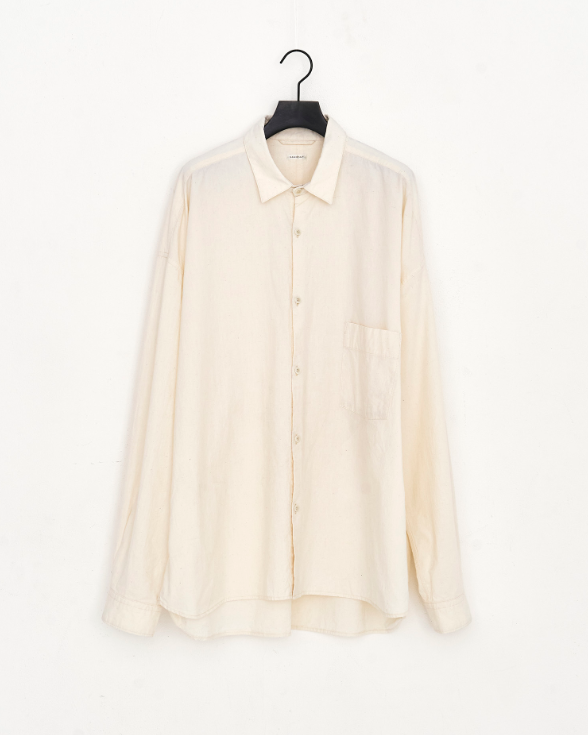 【10/3(土)発売】COTTON SILK REGULARCOLLAR SHIRT