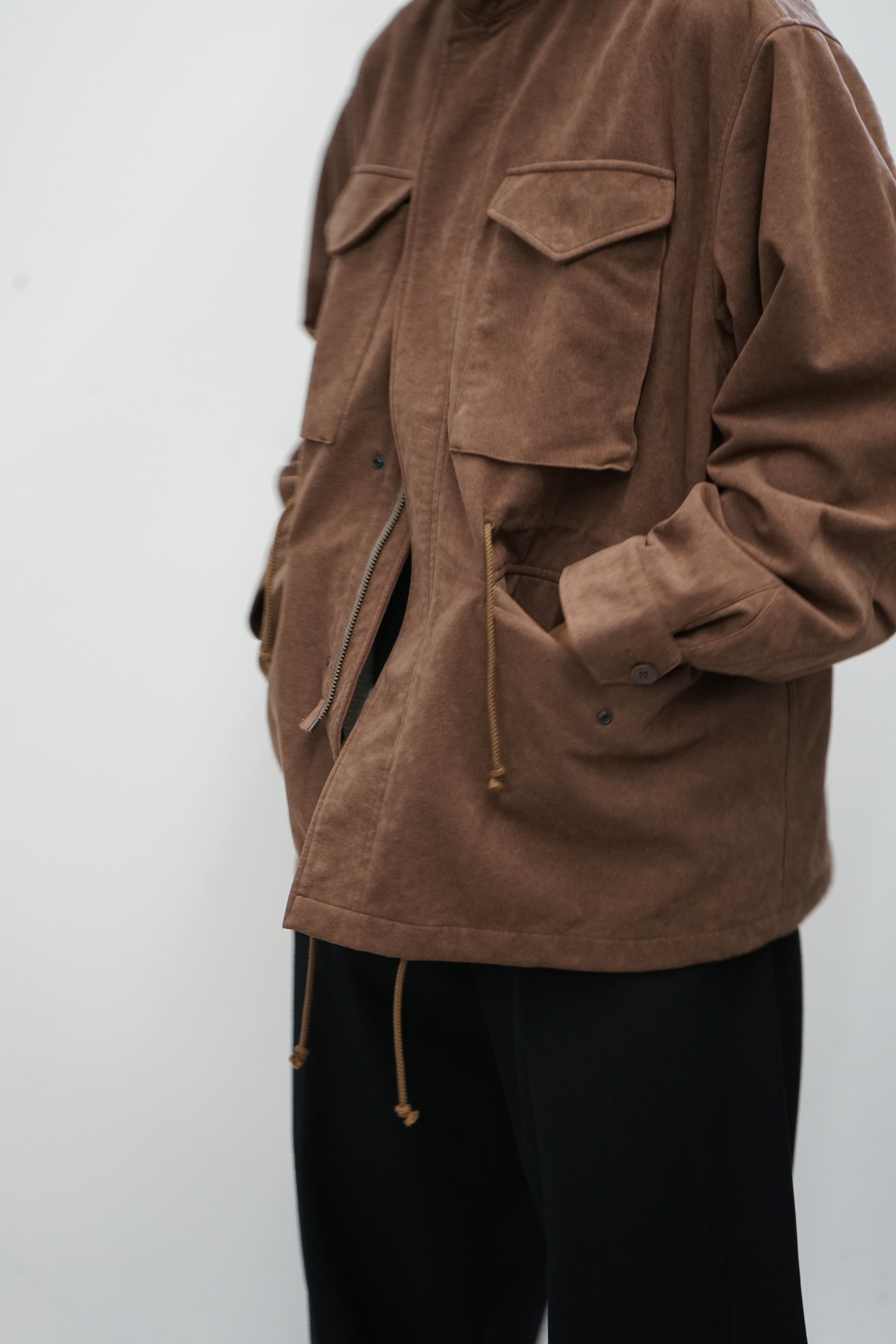 ジャケット・アウター SYNTHETIC LEATHER JACKET nanamica - Synthetic Leather Field Jacket