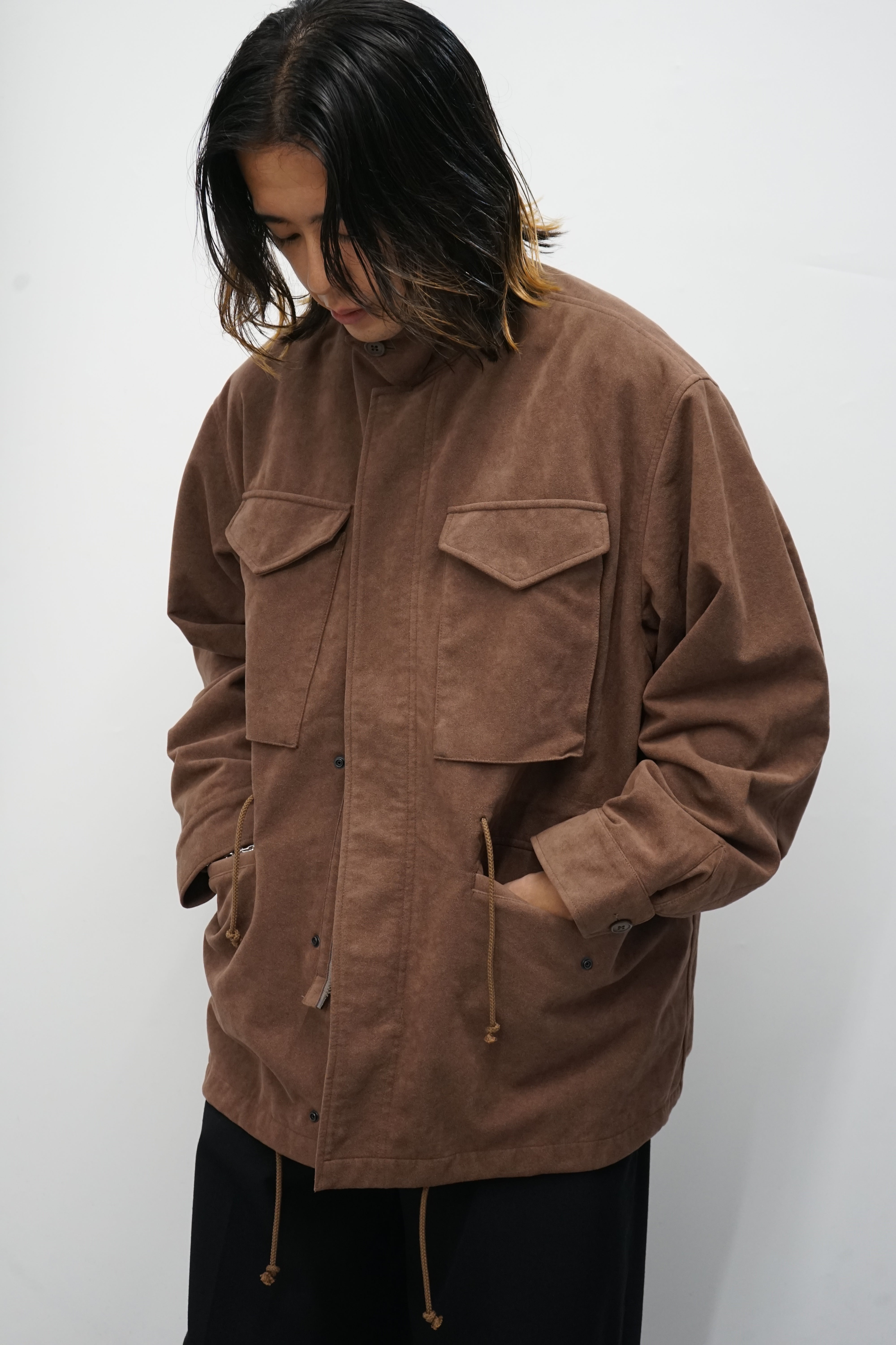 nanamica - Synthetic Leather Field Jacket