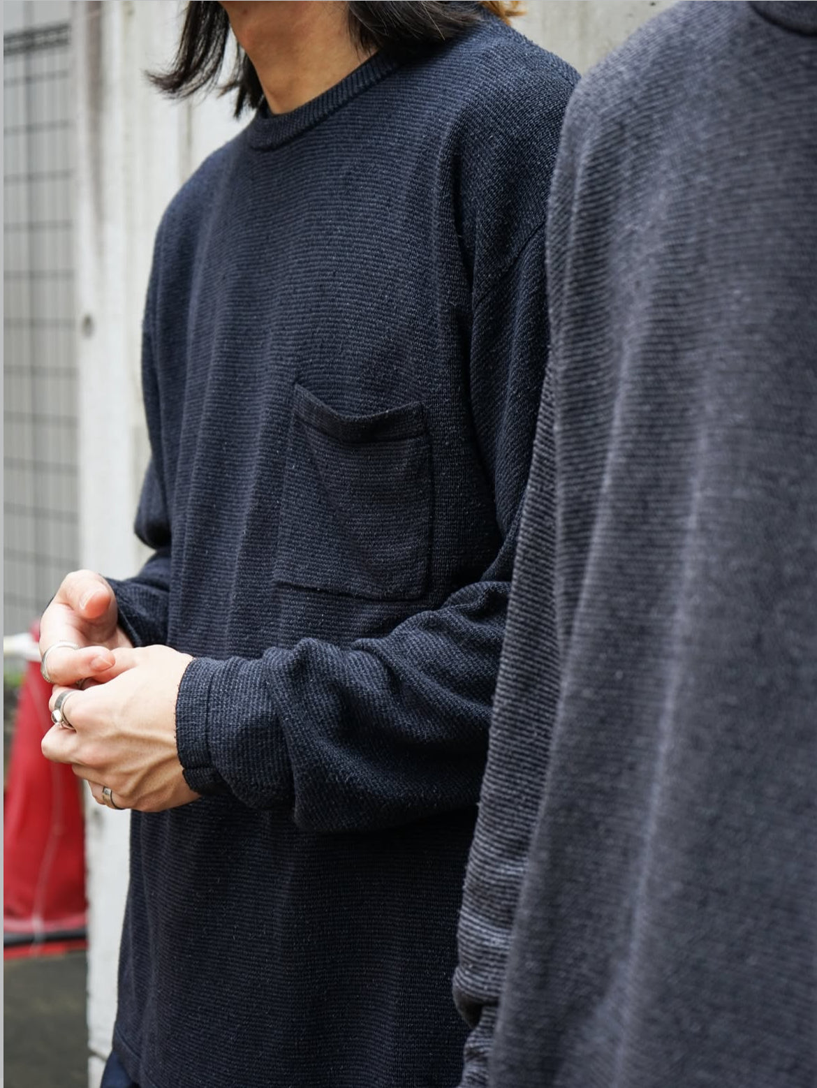 【8/26(水)発売】SILK KNIT L/S CREWNECK